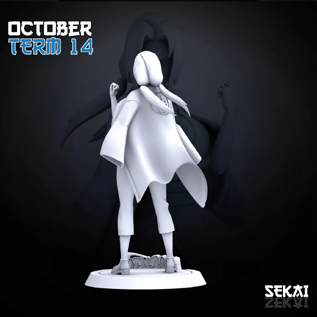 Tsunade - Unassembled and Unpainted Garage Kit - Model Designed by Sekai3D