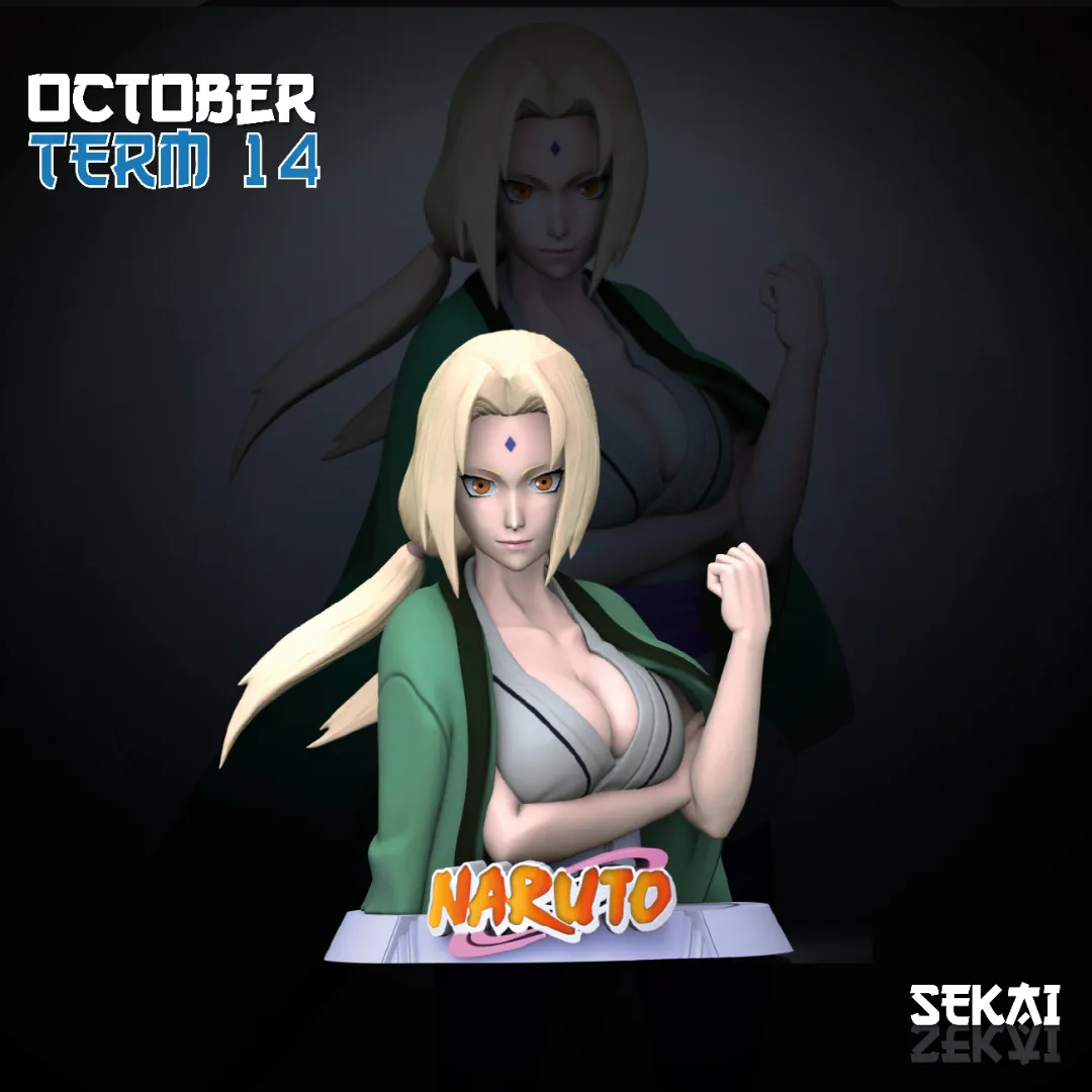 Tsunade - Unassembled and Unpainted Garage Kit - Model Designed by Sekai3D