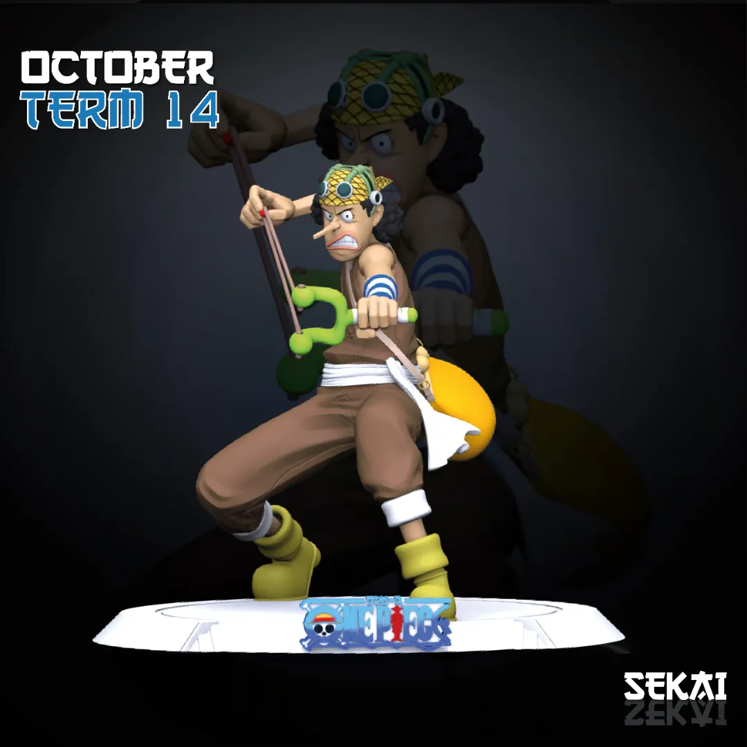 Usopp - Unassembled and Unpainted Garage Kit - Model Designed by Sekai3D