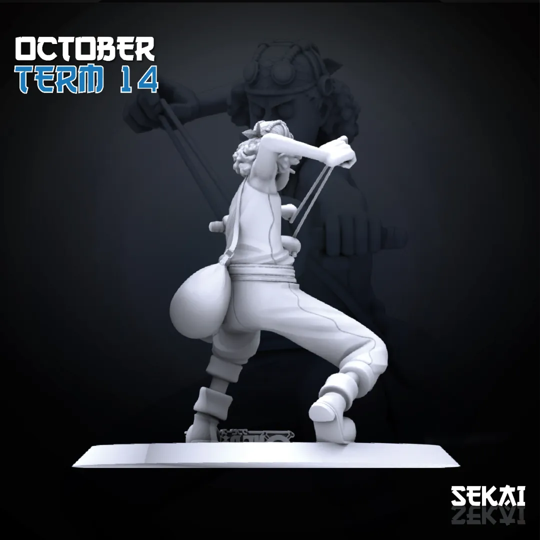 Usopp - Unassembled and Unpainted Garage Kit - Model Designed by Sekai3D