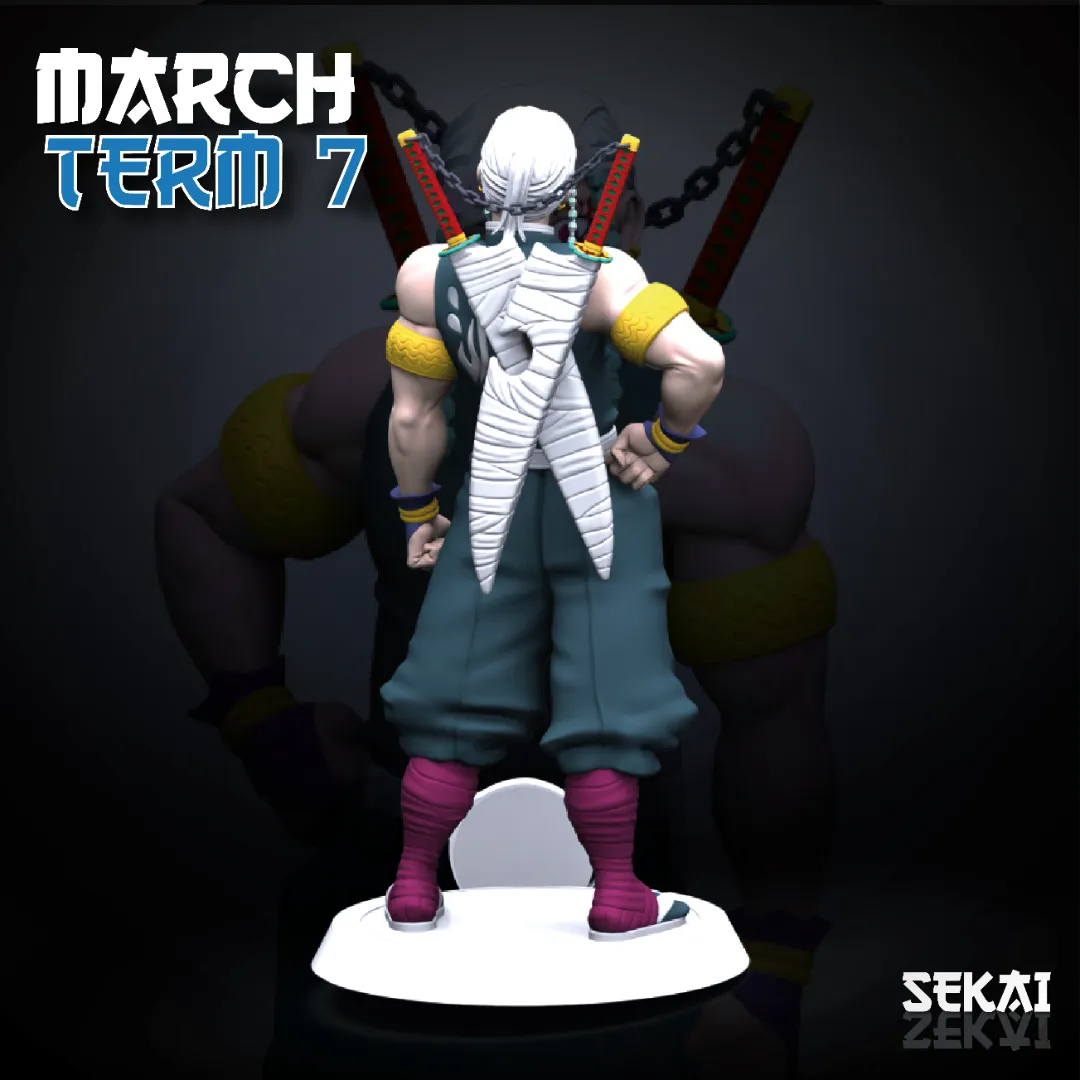 Tengen - Unassembled and Unpainted Garage Kit - Model Designed by Sekai3D