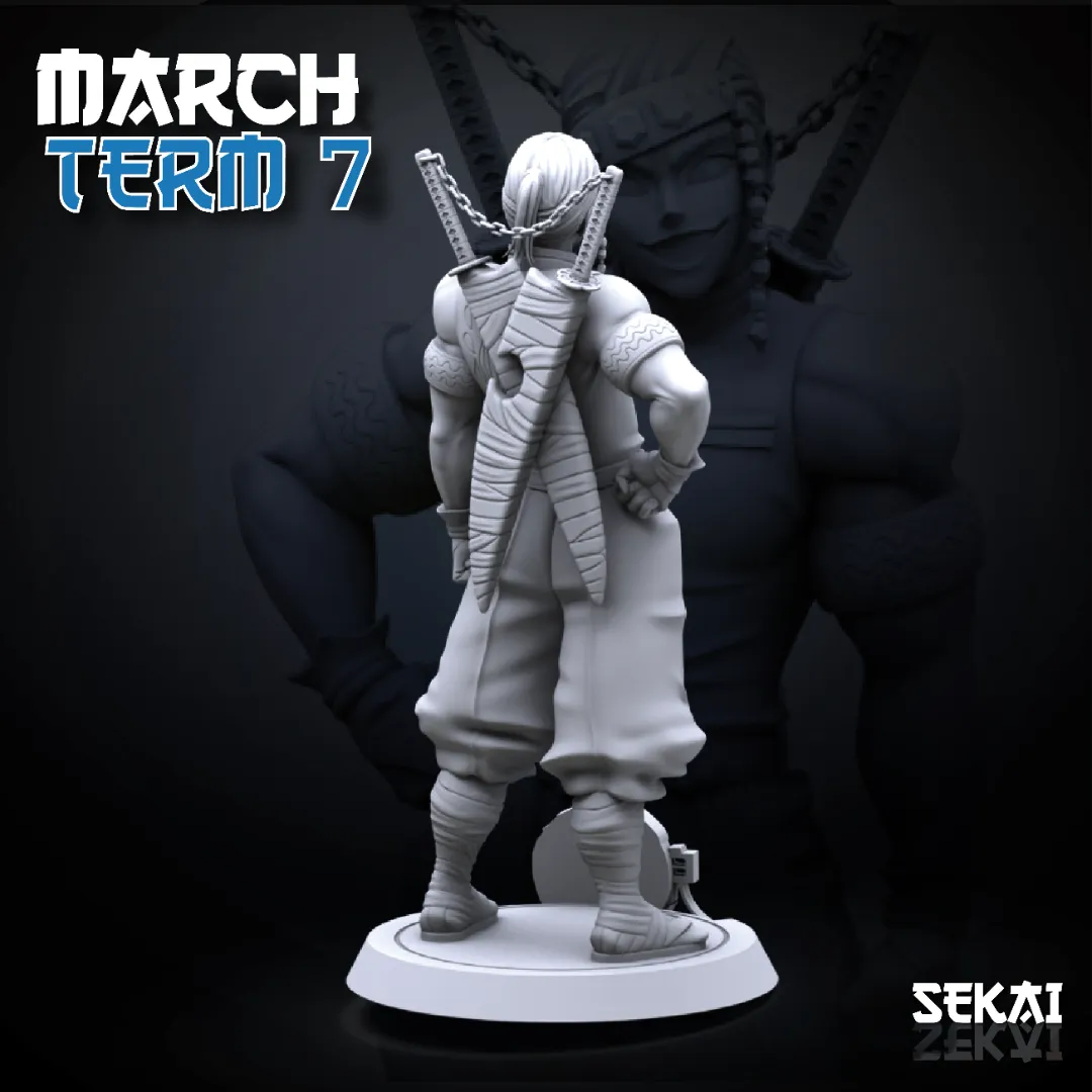 Tengen - Unassembled and Unpainted Garage Kit - Model Designed by Sekai3D