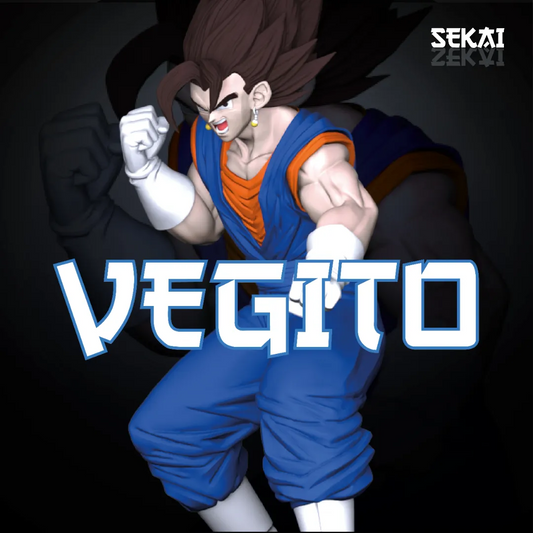 Vegito - Unassembled and Unpainted Garage Kit - Model Designed by Sekai3D