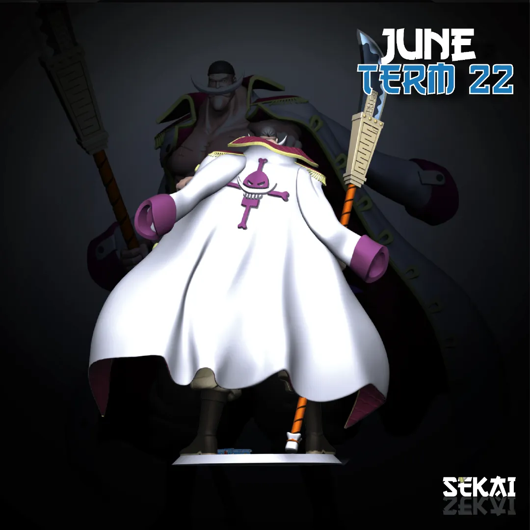 White Beard - Unassembled and Unpainted Garage Kit - Model Designed by Sekai3D