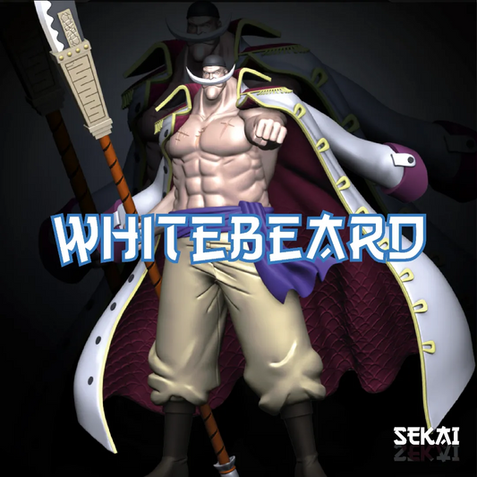 White Beard - Unassembled and Unpainted Garage Kit - Model Designed by Sekai3D