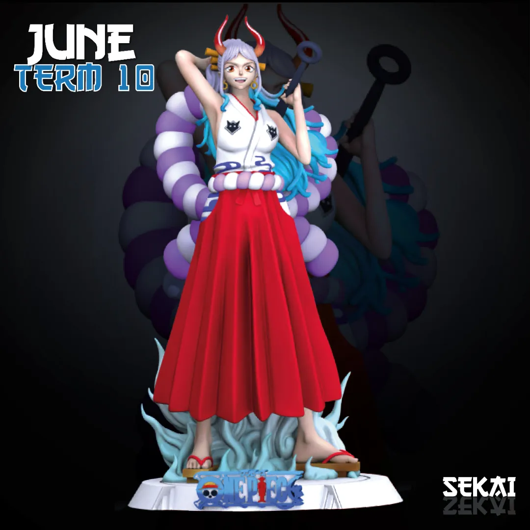 Yamato - Unassembled and Unpainted Garage Kit - Model Designed by Sekai3D