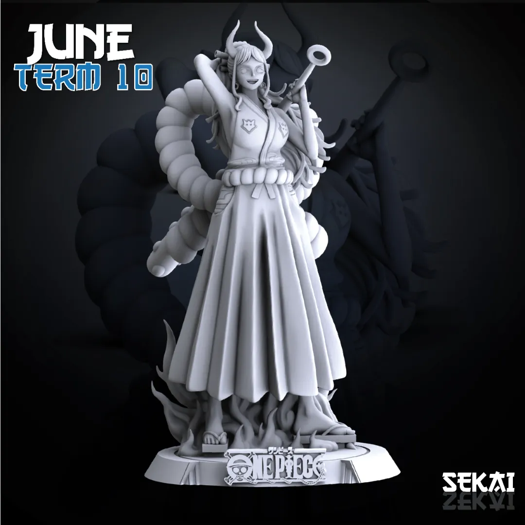 Yamato - Unassembled and Unpainted Garage Kit - Model Designed by Sekai3D