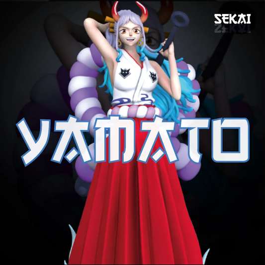 Yamato - Unassembled and Unpainted Garage Kit - Model Designed by Sekai3D