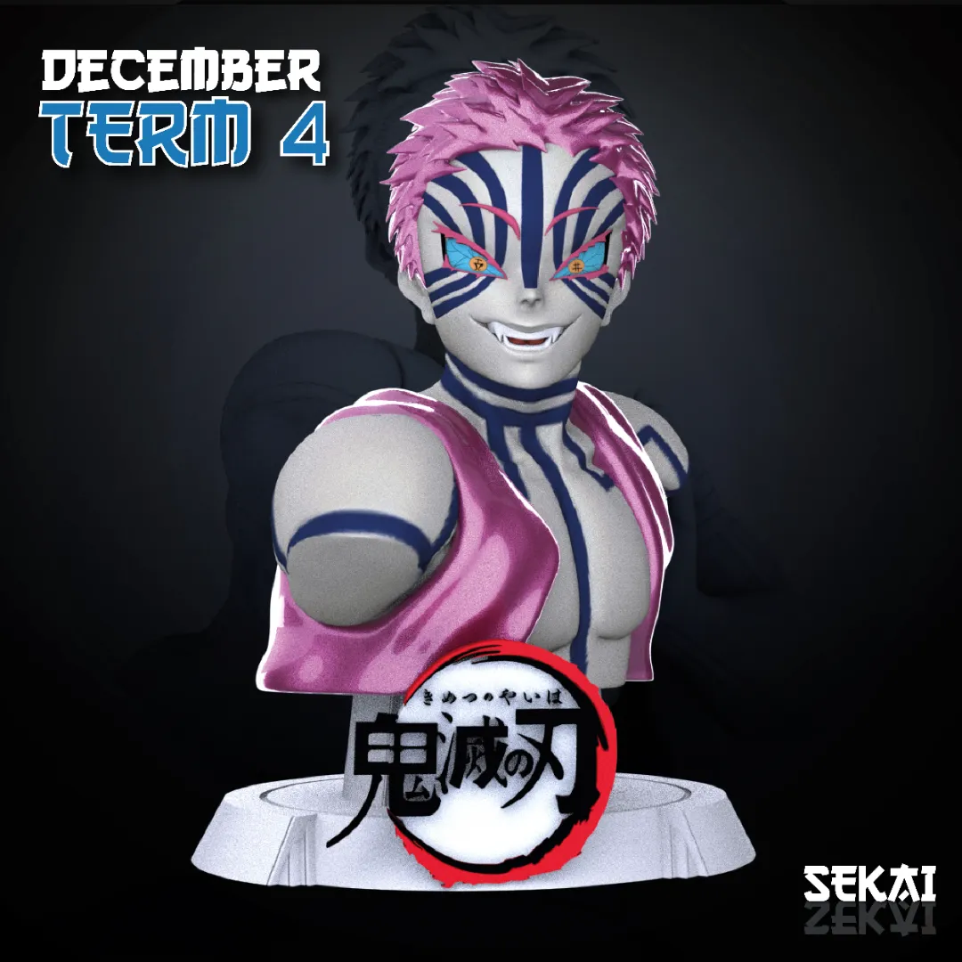 Akaza - Unassembled and Unpainted Garage Kit - Model Designed by Sekai3D