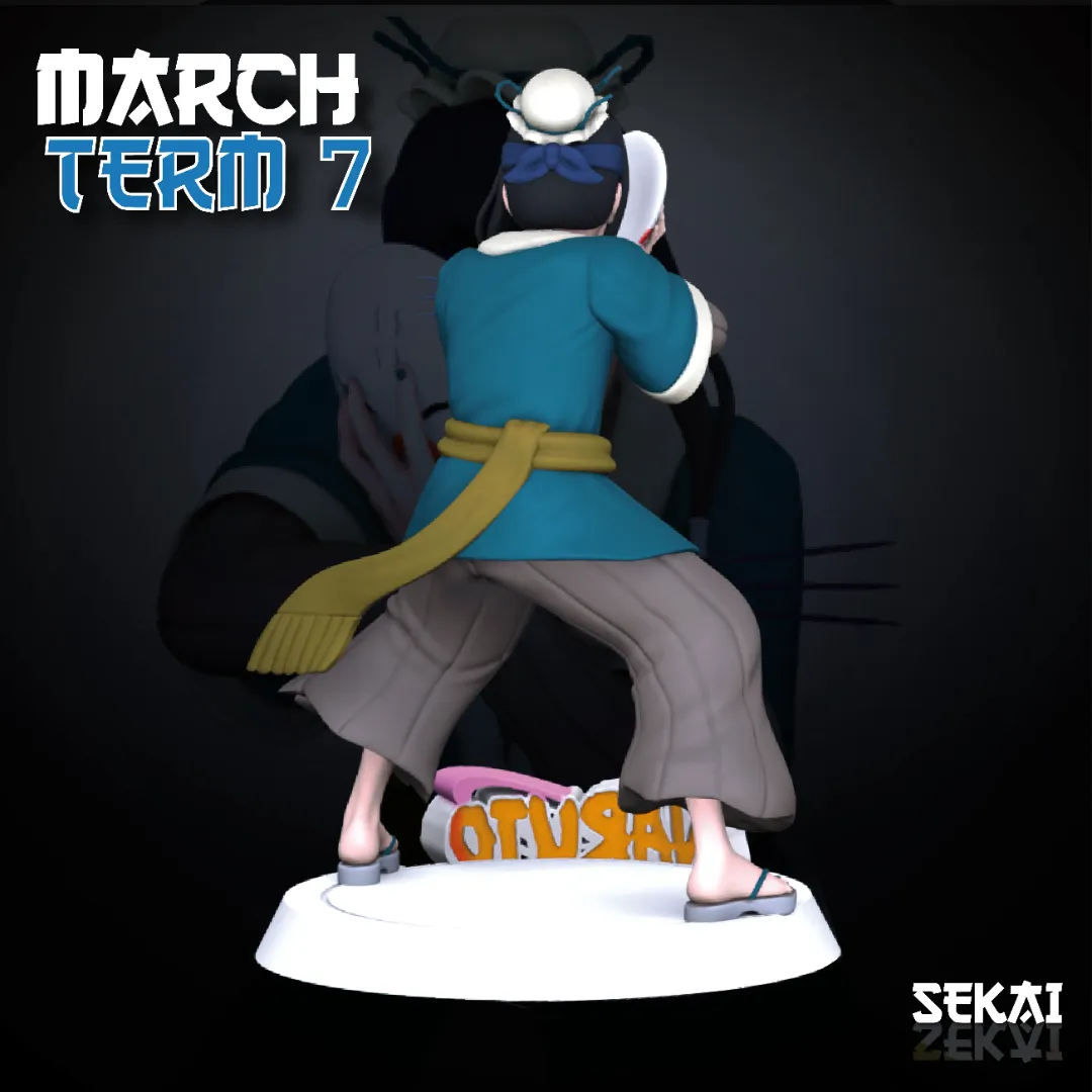 Haku - Unassembled and Unpainted Garage Kit - Model Designed by Sekai3D