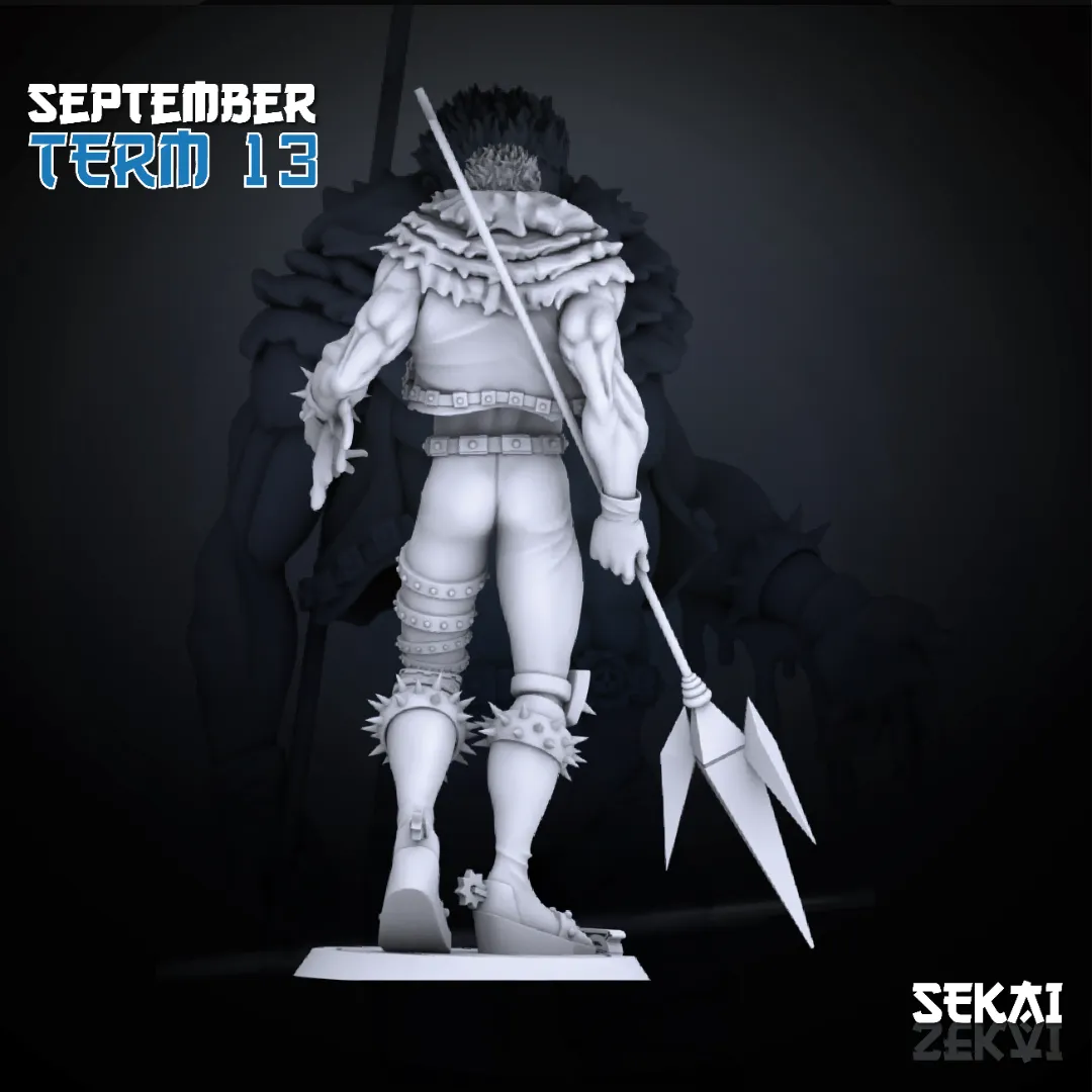 Katakuri - Unassembled and Unpainted Garage Kit - Model Designed by Sekai3D