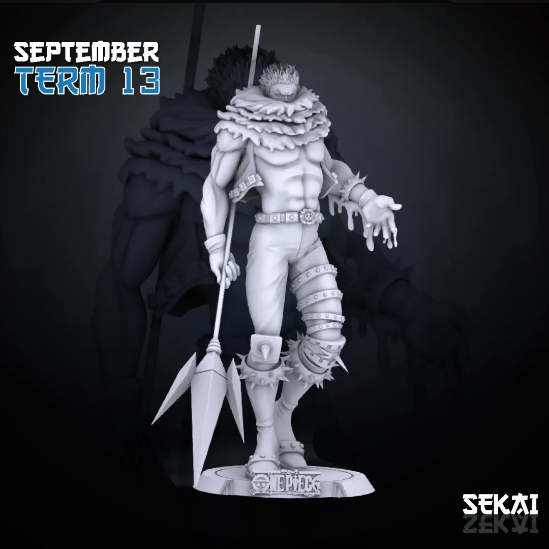 Katakuri - Unassembled and Unpainted Garage Kit - Model Designed by Sekai3D