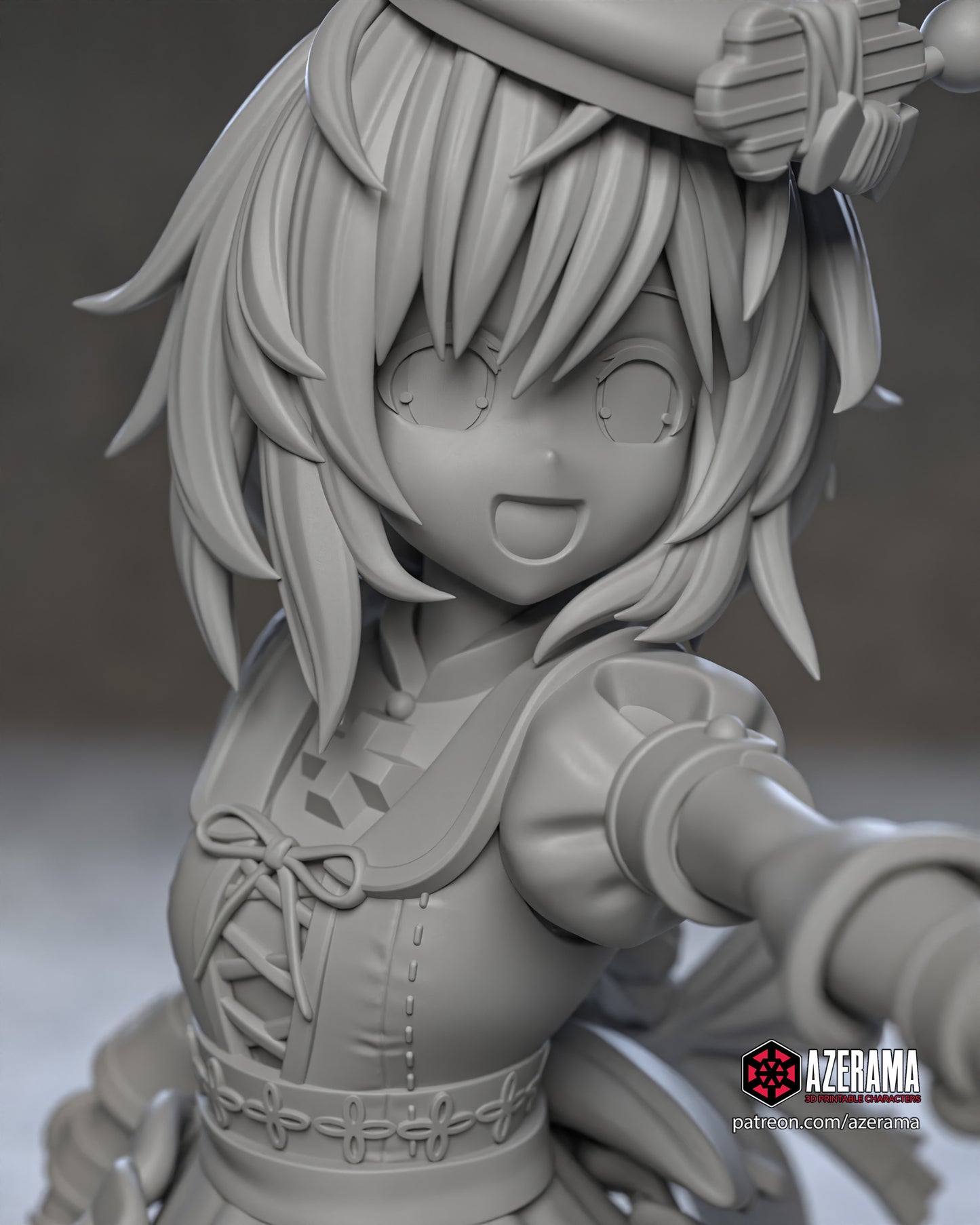 Plutia Seamstress - Unassembled and Unpainted Garage Kit - Model Designed by Azerama