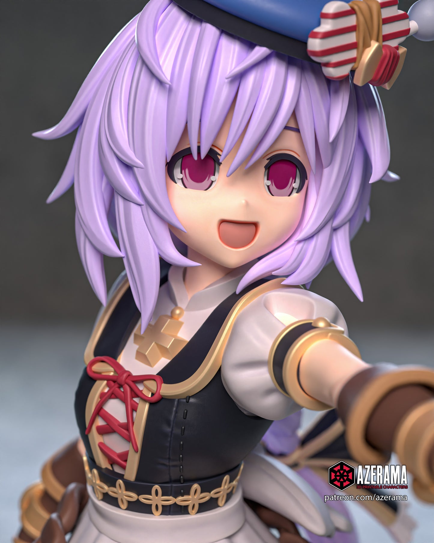 Plutia Seamstress - Unassembled and Unpainted Garage Kit - Model Designed by Azerama