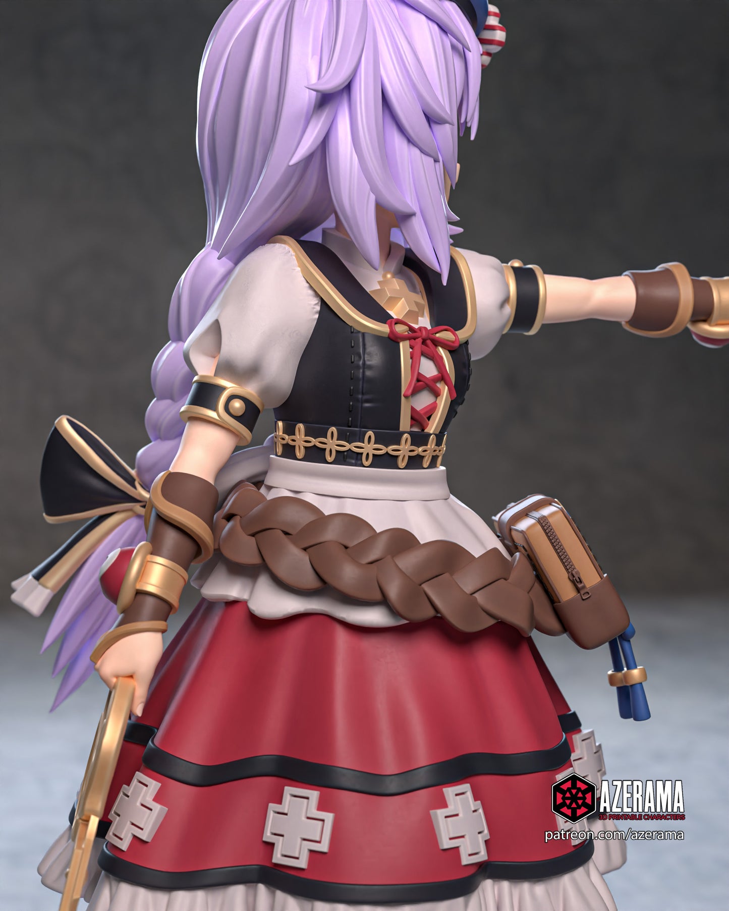 Plutia Seamstress - Unassembled and Unpainted Garage Kit - Model Designed by Azerama