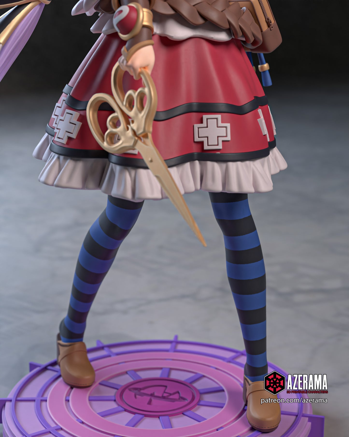 Plutia Seamstress - Unassembled and Unpainted Garage Kit - Model Designed by Azerama