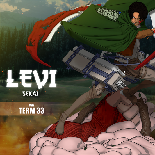 Levi - Unassembled and Unpainted Garage Kit - Model Designed by Sekai3D