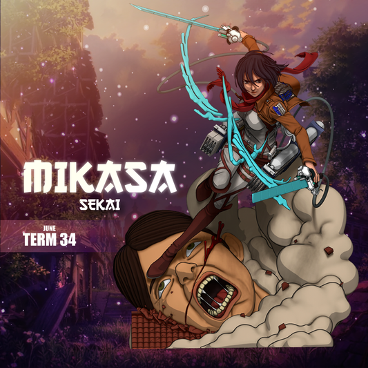 Mikasa - Unassembled and Unpainted Garage Kit - Model Designed by Sekai3D