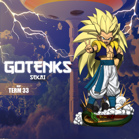 SSJ3 Gotenks - Unassembled and Unpainted Garage Kit - Model Designed by Sekai3D