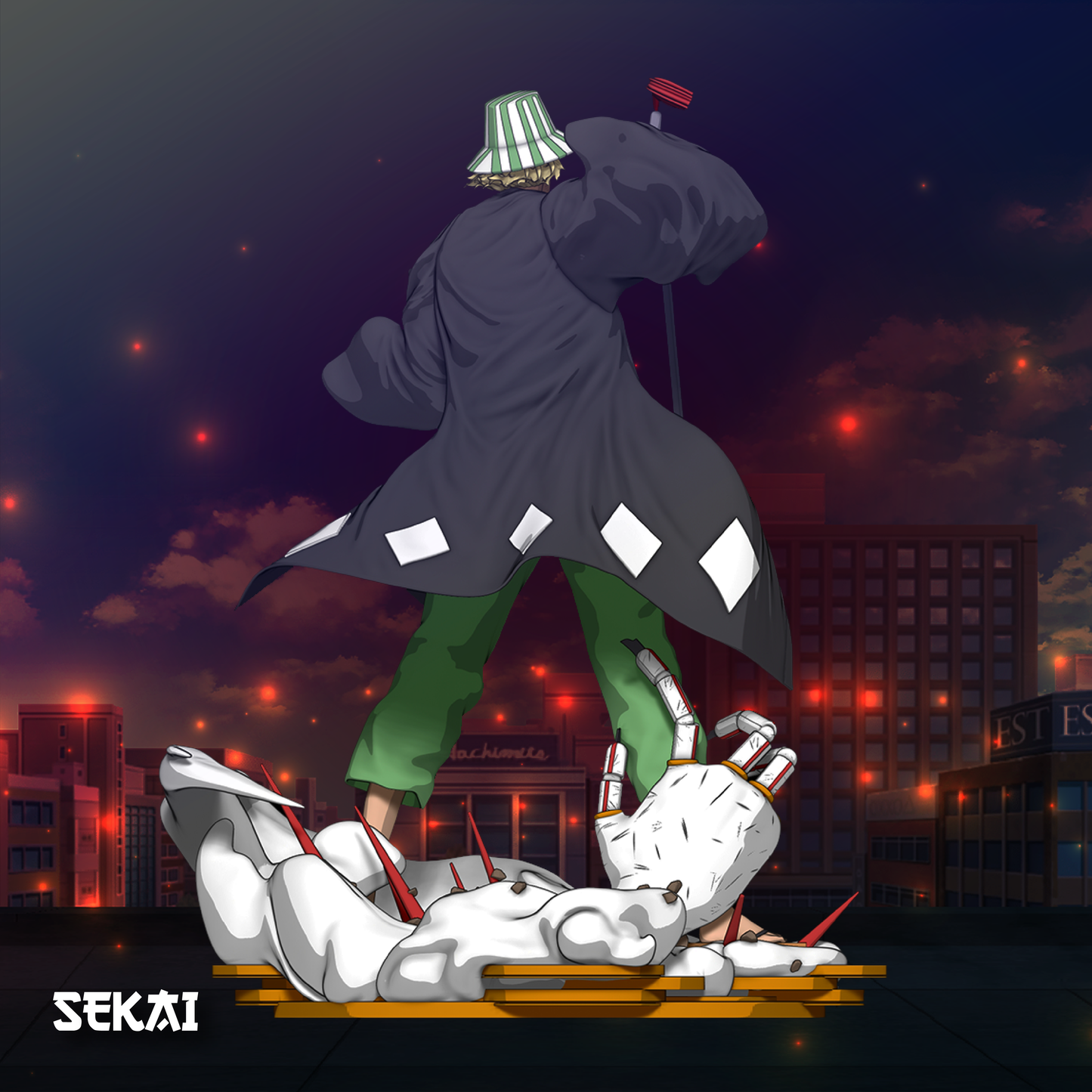 Kisuke - Unassembled and Unpainted Garage Kit - Model Designed by Sekai3D