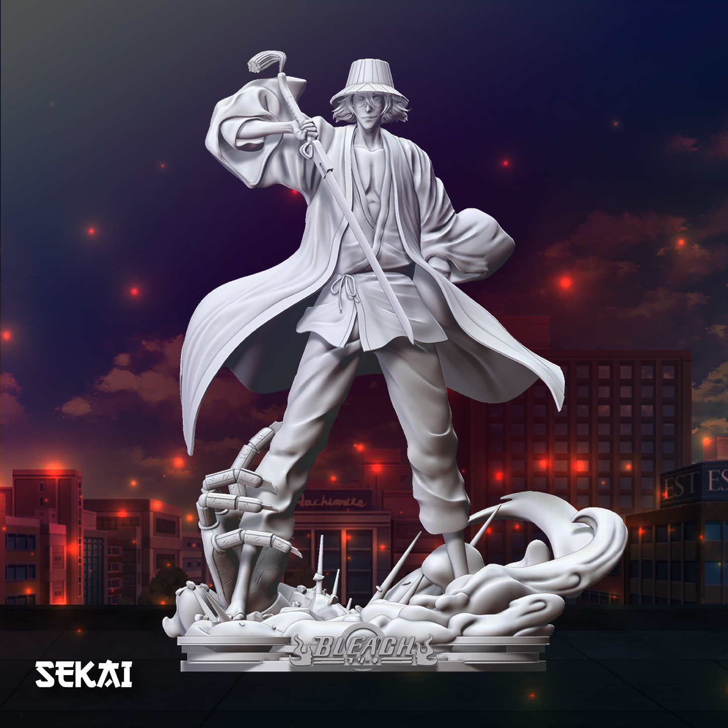 Kisuke - Unassembled and Unpainted Garage Kit - Model Designed by Sekai3D