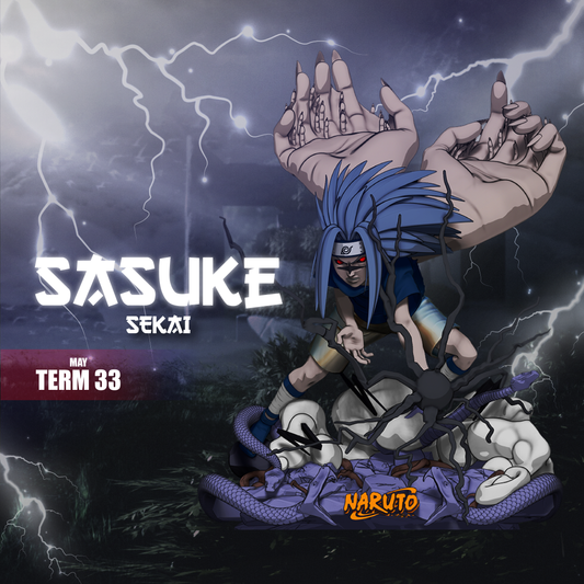 Sasuke Curse Mark - Unassembled and Unpainted Garage Kit - Model Designed by Sekai3D