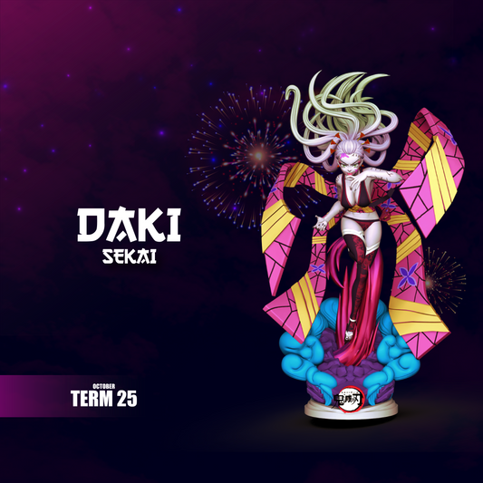 Daki - Unassembled and Unpainted Garage Kit - Model Designed by Sekai3D