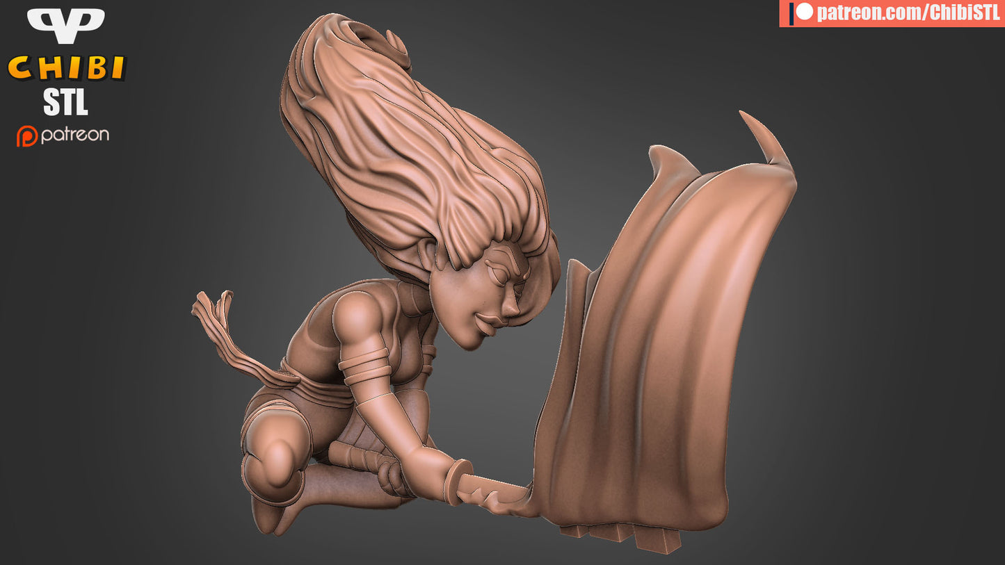 X-Men vs Sentinel Diorama - Unassembled and Unpainted Garage Kit - Model Designed by ChibiSTL