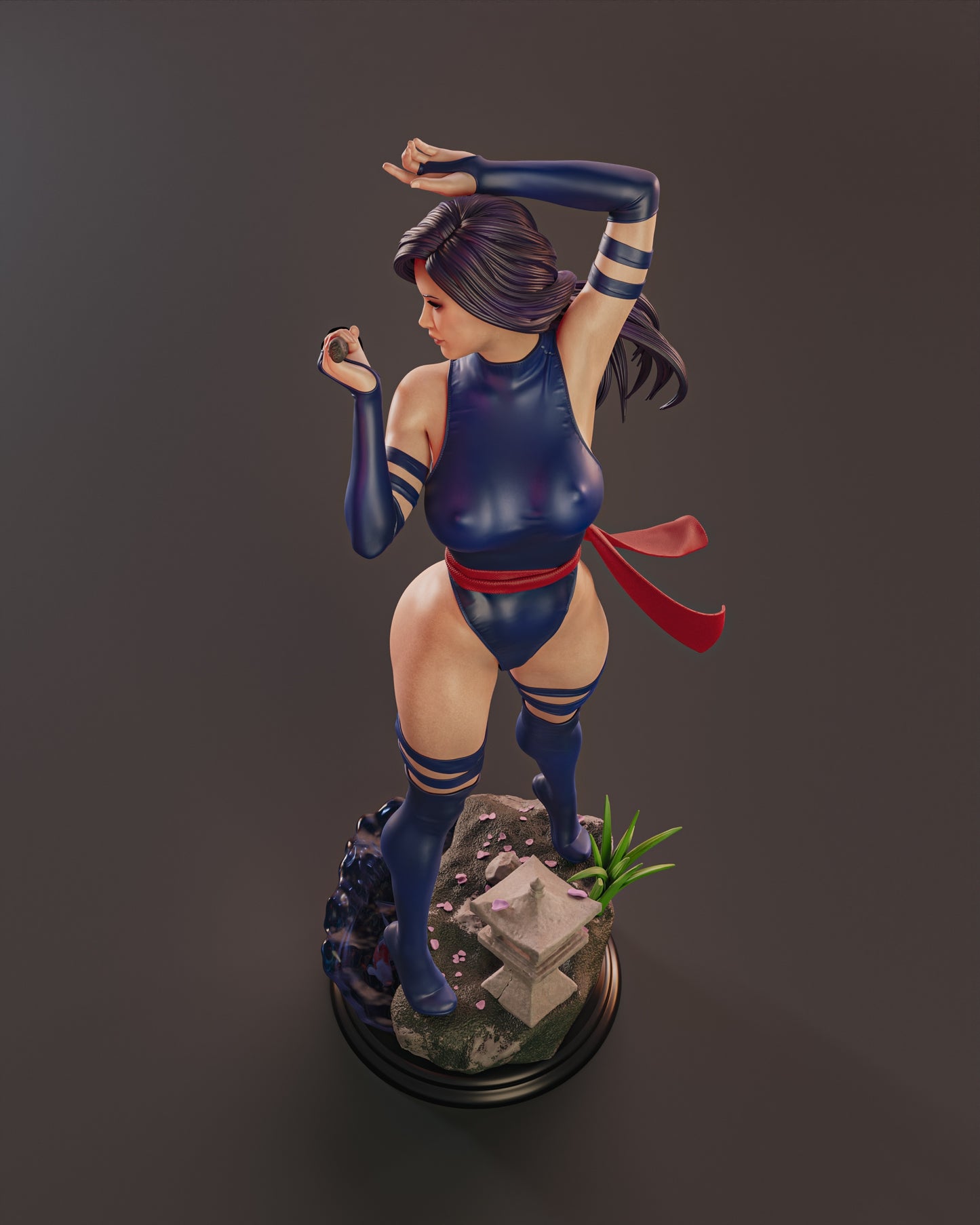 Psylocke - Unassembled and Unpainted Garage Kit - Model Designed by Abe3d