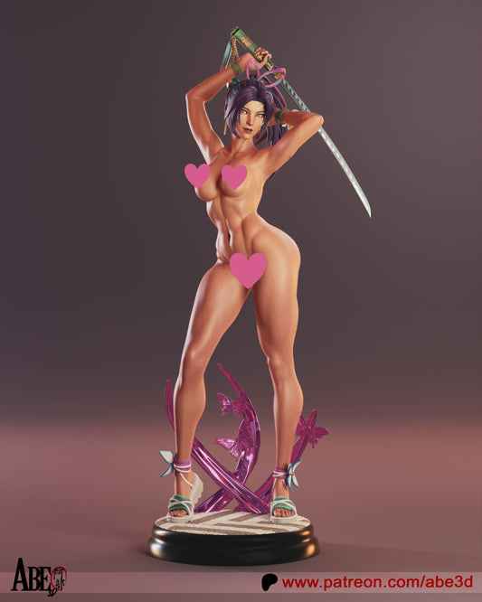 Psylocke Marvel Rivals NSFW - Unassembled and Unpainted Garage Kit - Model Designed by Abe3D