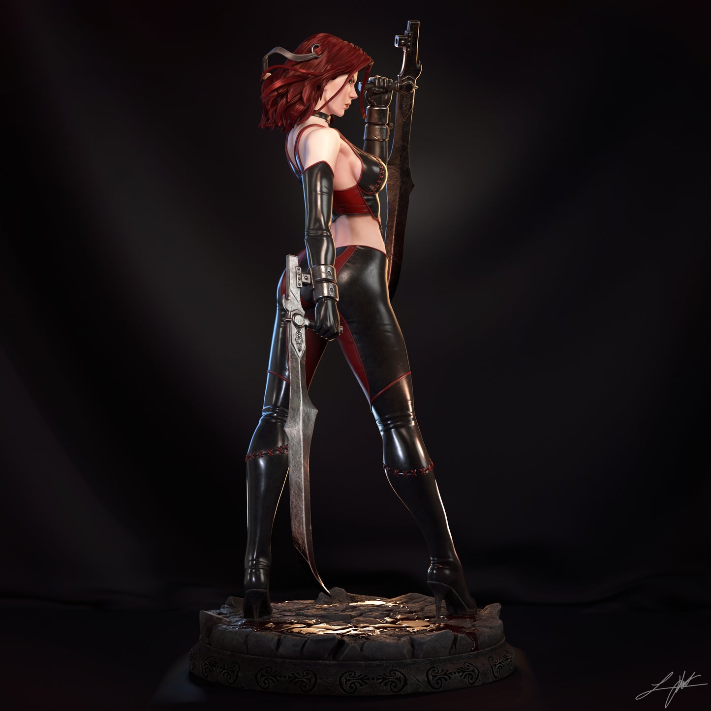 Rayne - Unassembled and Unpainted Garage Kit - Model Designed by Abe3d/Ramses