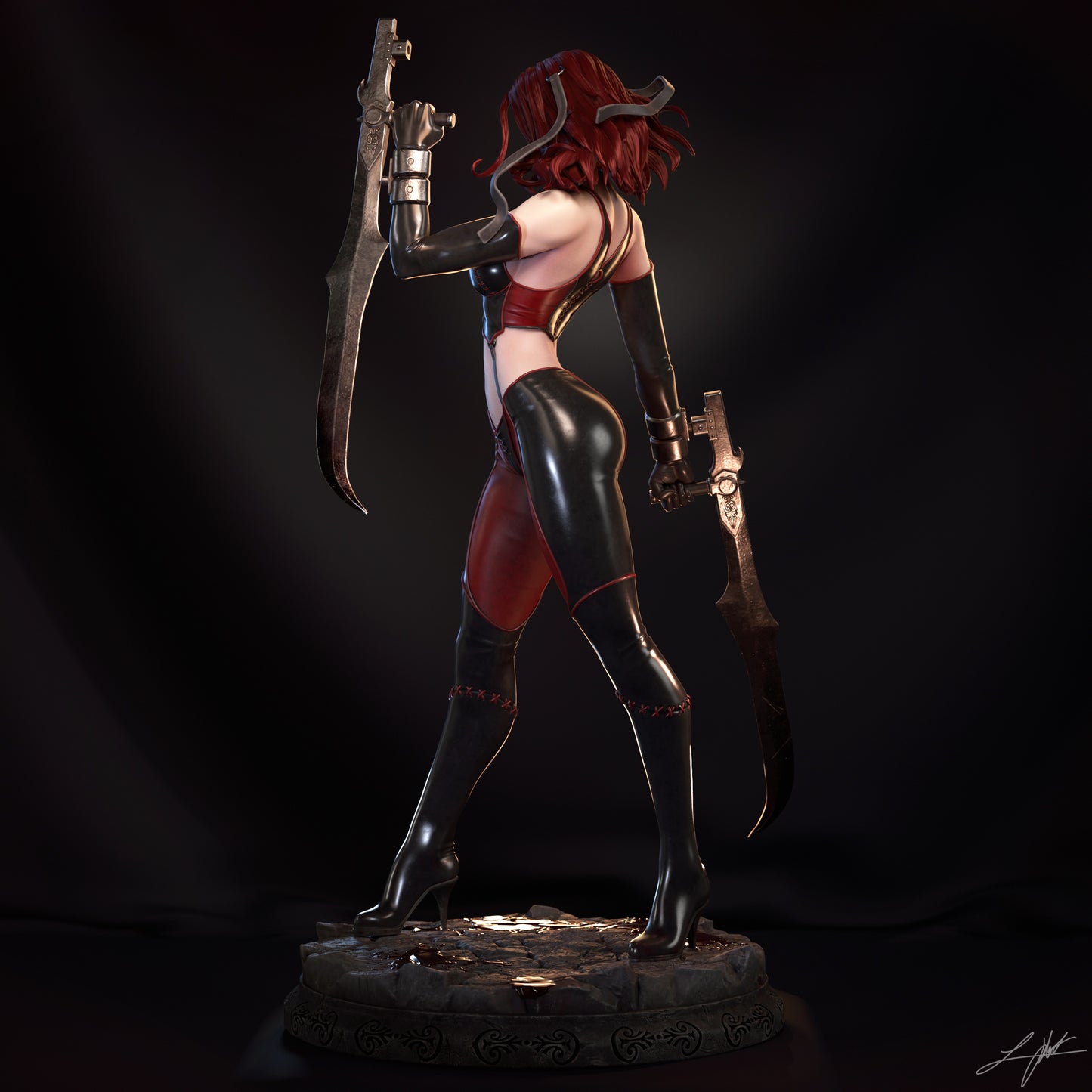 Rayne - Unassembled and Unpainted Garage Kit - Model Designed by Abe3d/Ramses