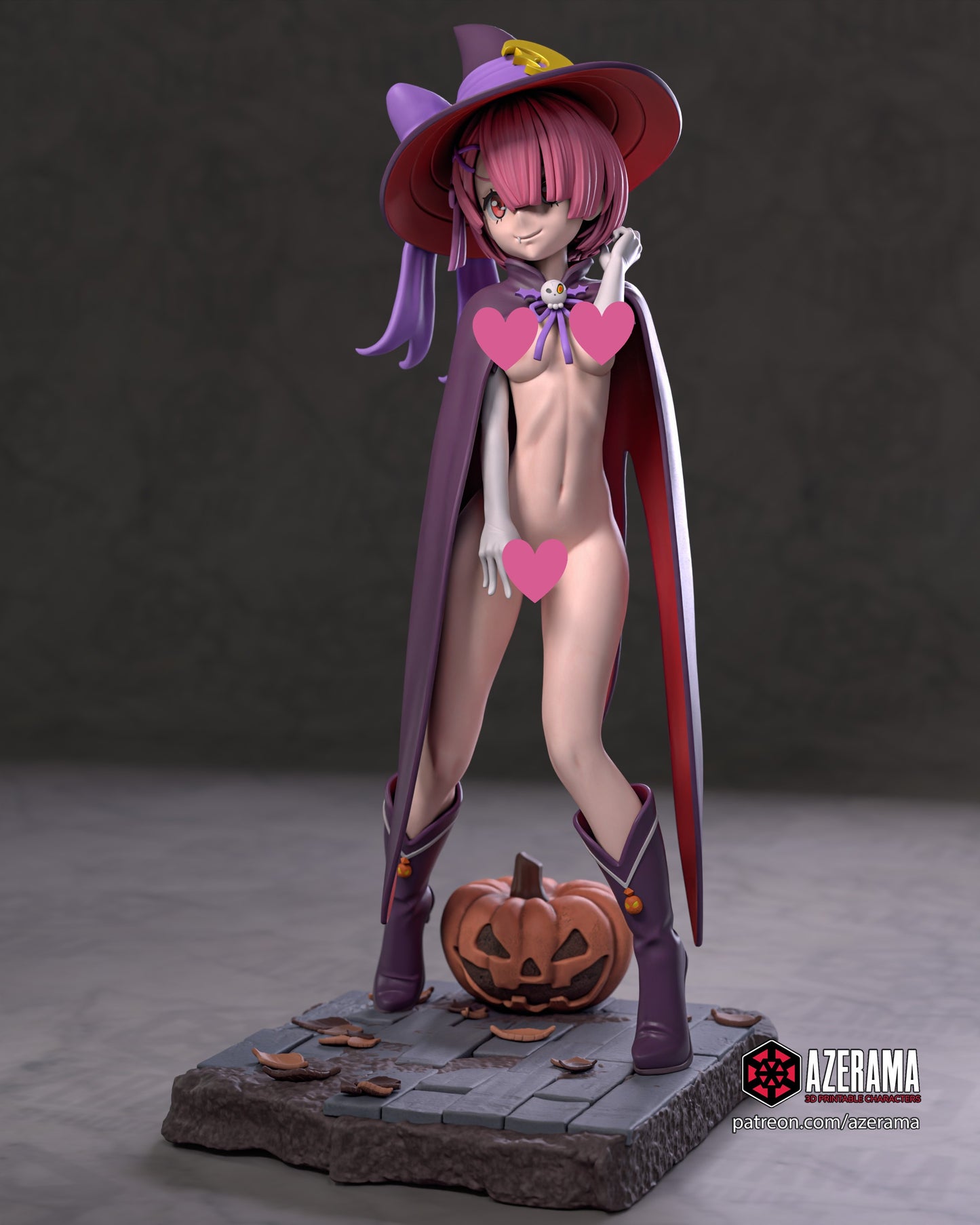 Spooky Ram NSFW - Unassembled and Unpainted Garage Kit - Model Designed by Azerama