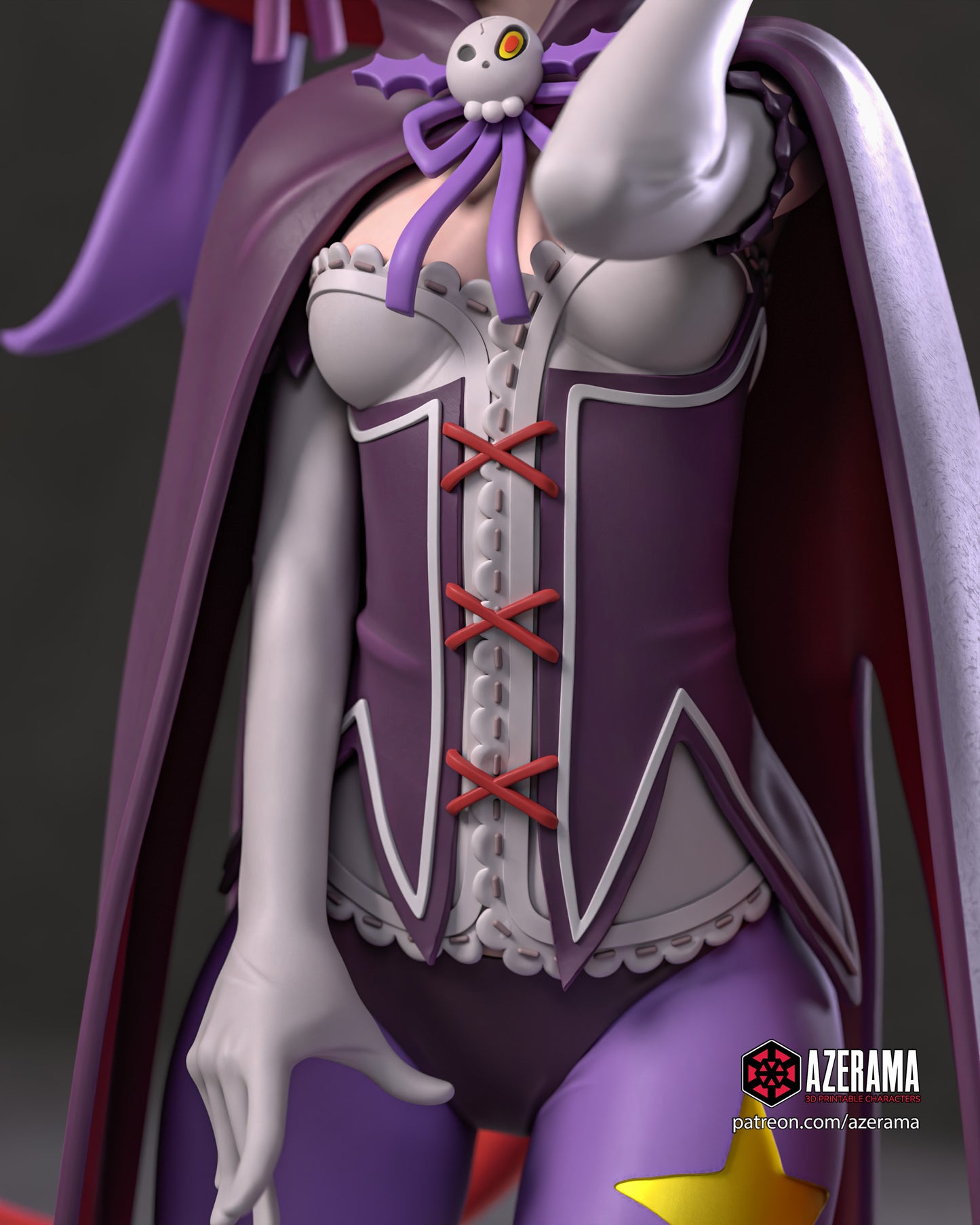 Spooky Ram - Unassembled and Unpainted Garage Kit - Model Designed by Azerama