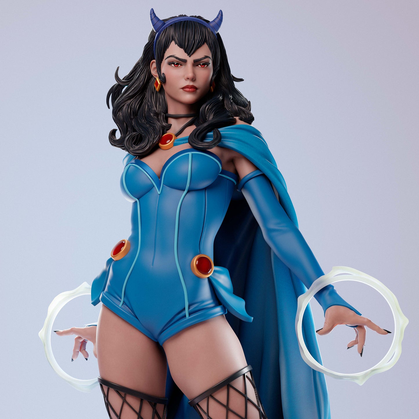 Raven (Bombshell) - Unassembled and Unpainted Garage Kit - Model Designed by Abe3d/DePaula