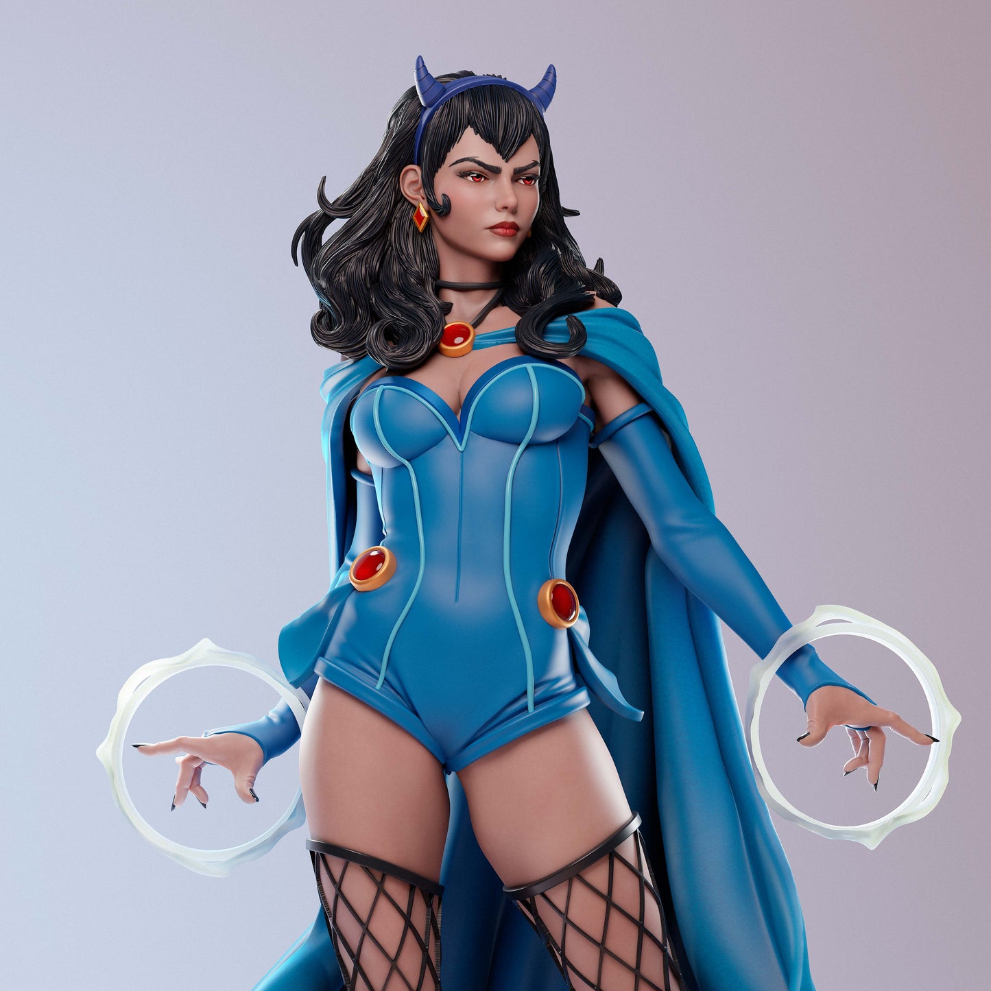 Raven (Bombshell) - Unassembled and Unpainted Garage Kit - Model Designed by Abe3d/DePaula