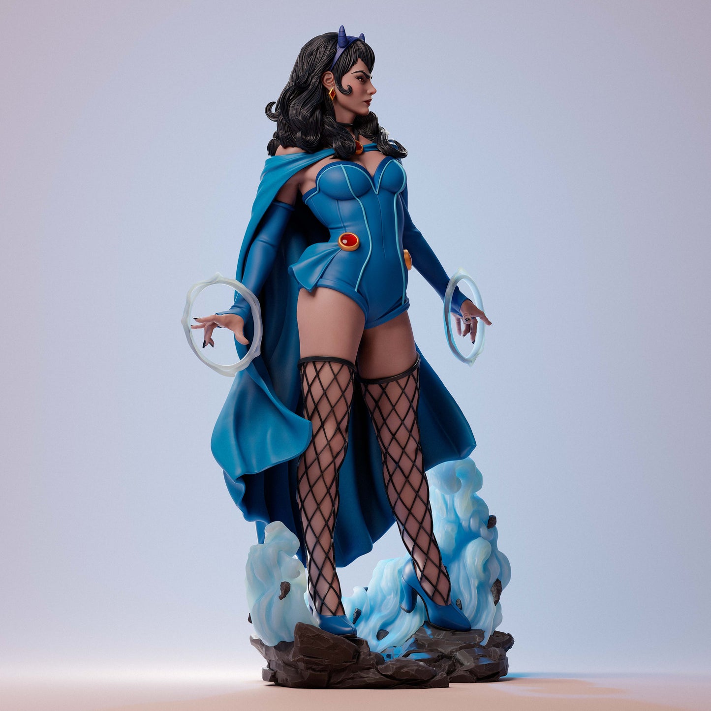 Raven (Bombshell) - Unassembled and Unpainted Garage Kit - Model Designed by Abe3d/DePaula