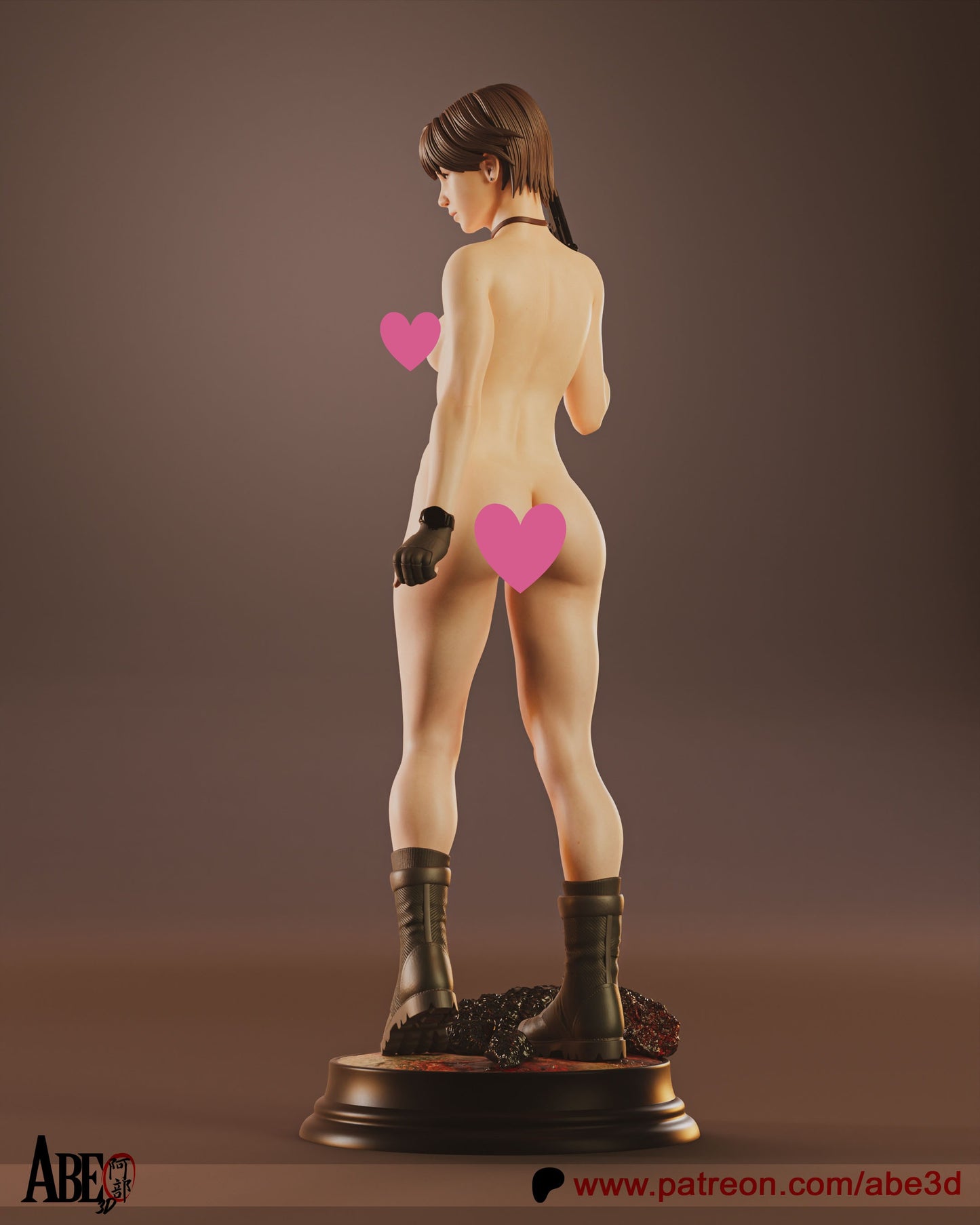 Rebecca Chambers NSFW - (VARIANT PARTS INCLUDED) Unassembled and Unpainted Garage Kit - Model Designed by Abd3D