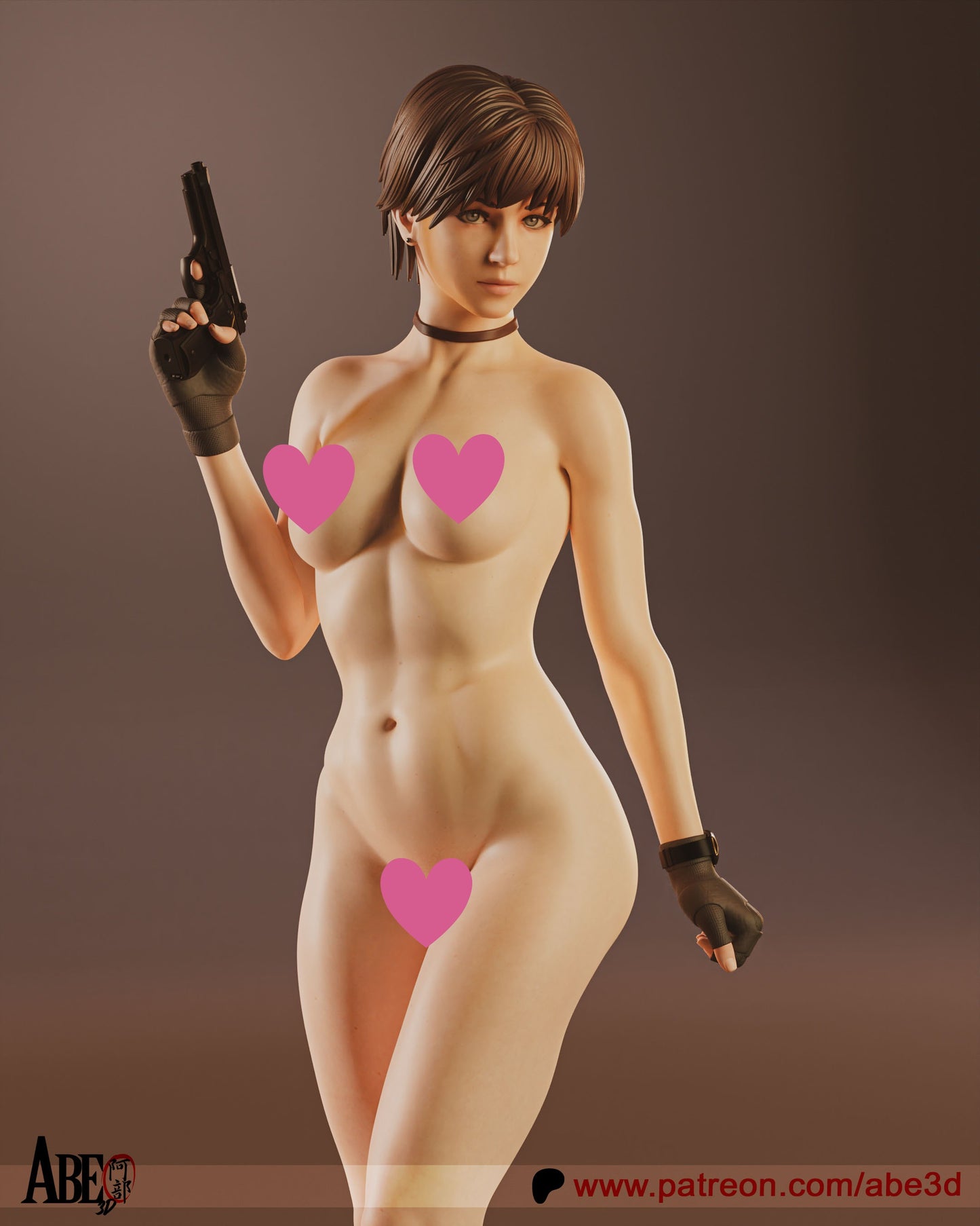 Rebecca Chambers NSFW - (VARIANT PARTS INCLUDED) Unassembled and Unpainted Garage Kit - Model Designed by Abd3D