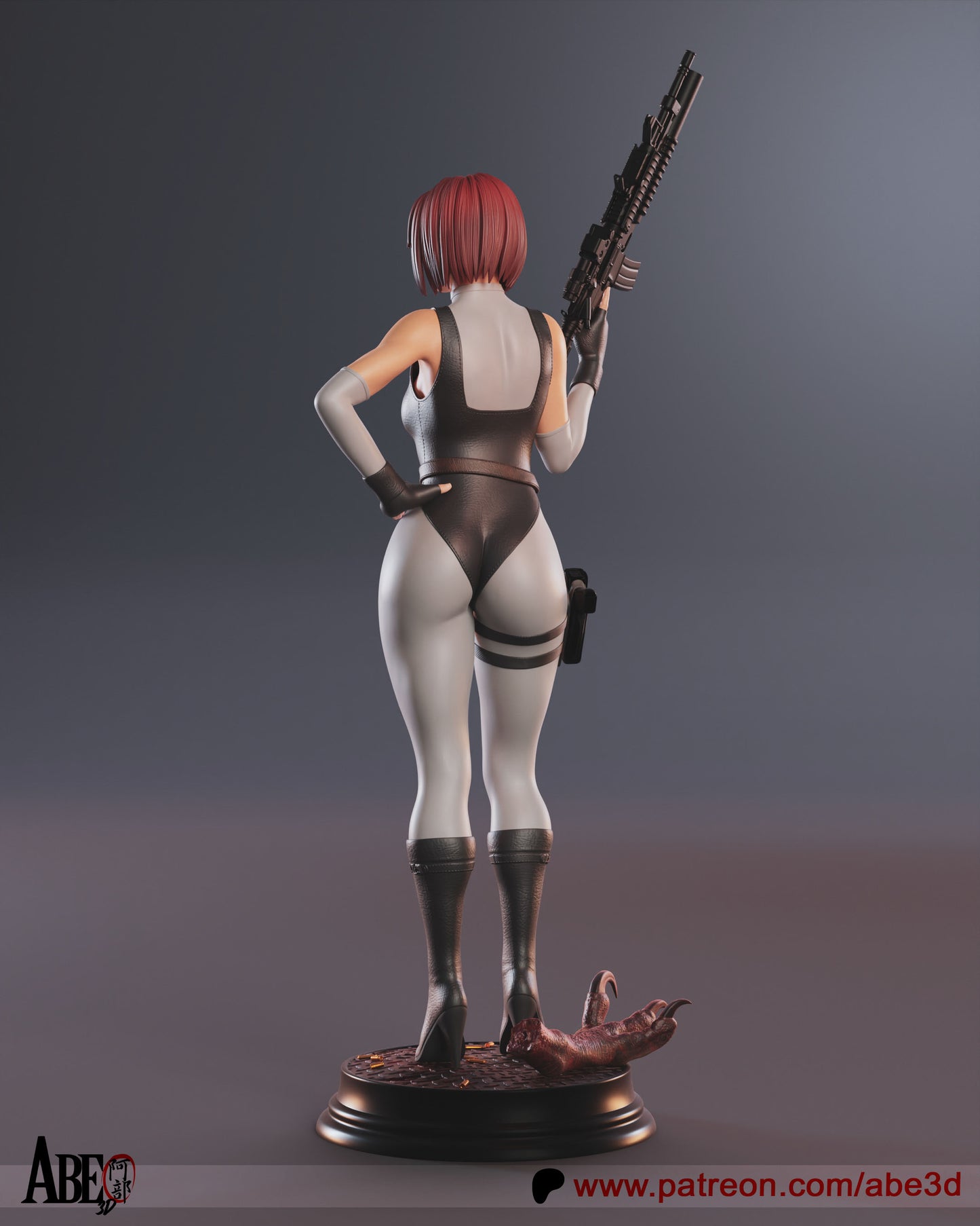Regina (VARIANT PARTS INCLUDED) - Unassembled and Unpainted Garage Kit - Model Designed by Abe3D