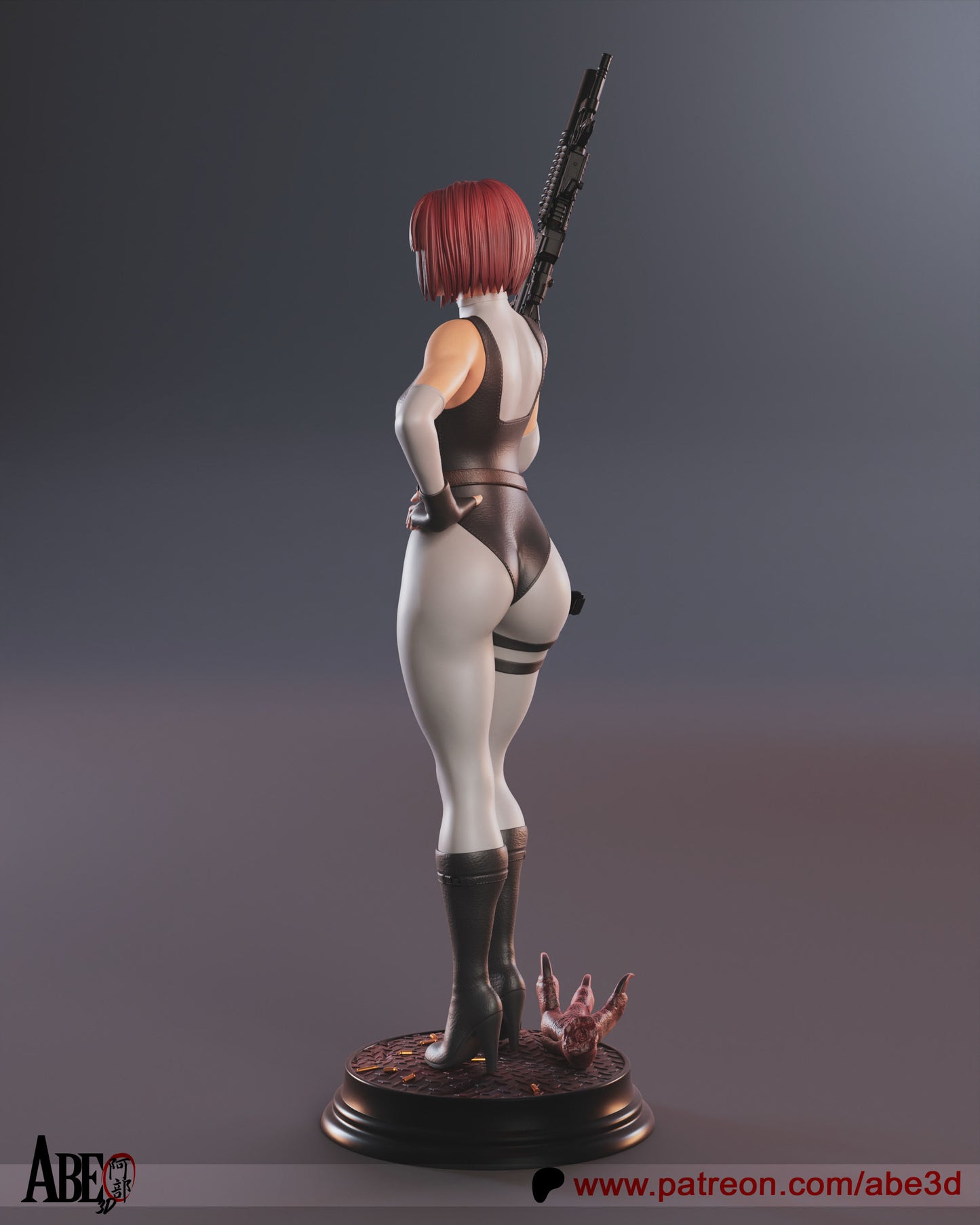Regina (VARIANT PARTS INCLUDED) - Unassembled and Unpainted Garage Kit - Model Designed by Abe3D