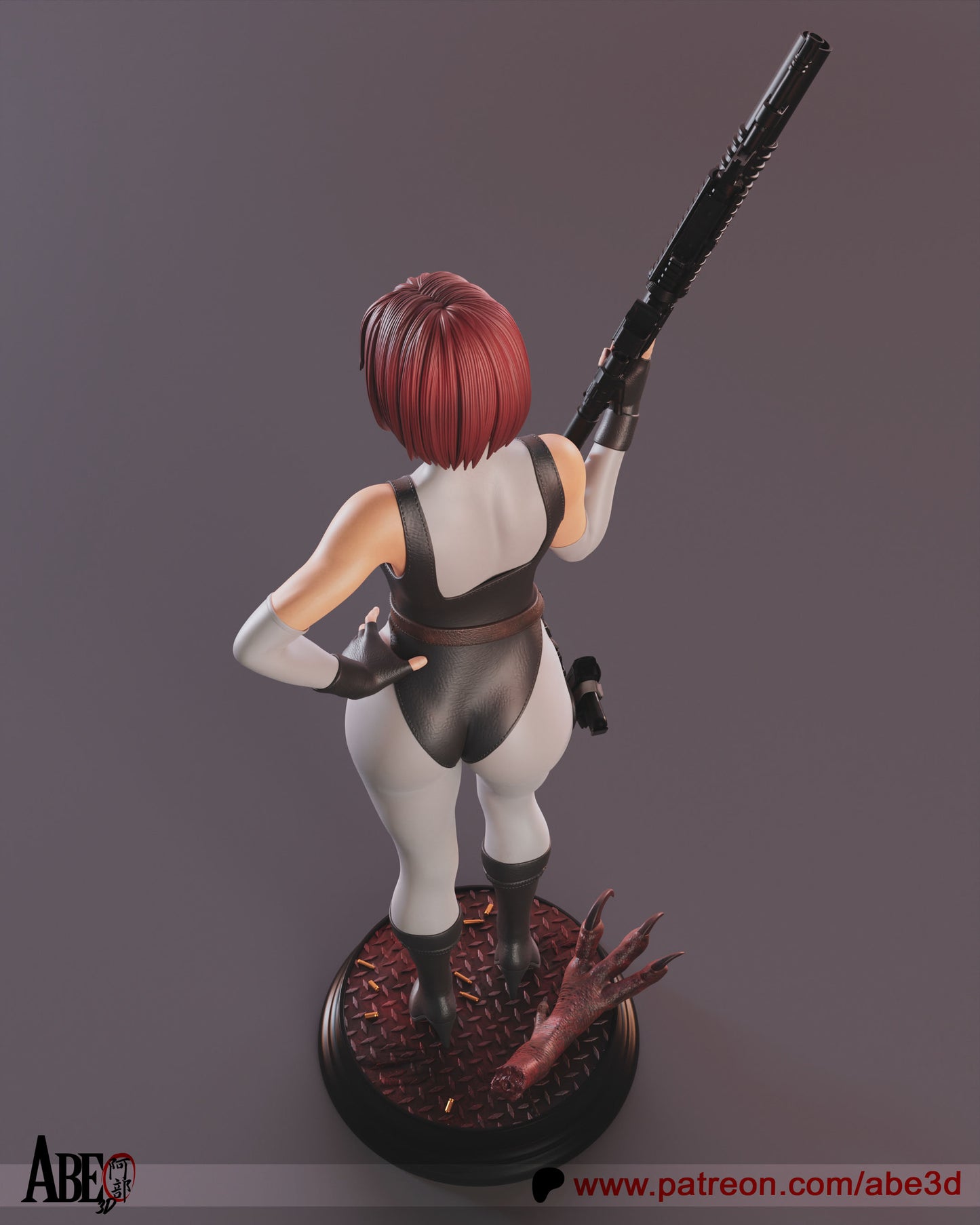 Regina (VARIANT PARTS INCLUDED) - Unassembled and Unpainted Garage Kit - Model Designed by Abe3D