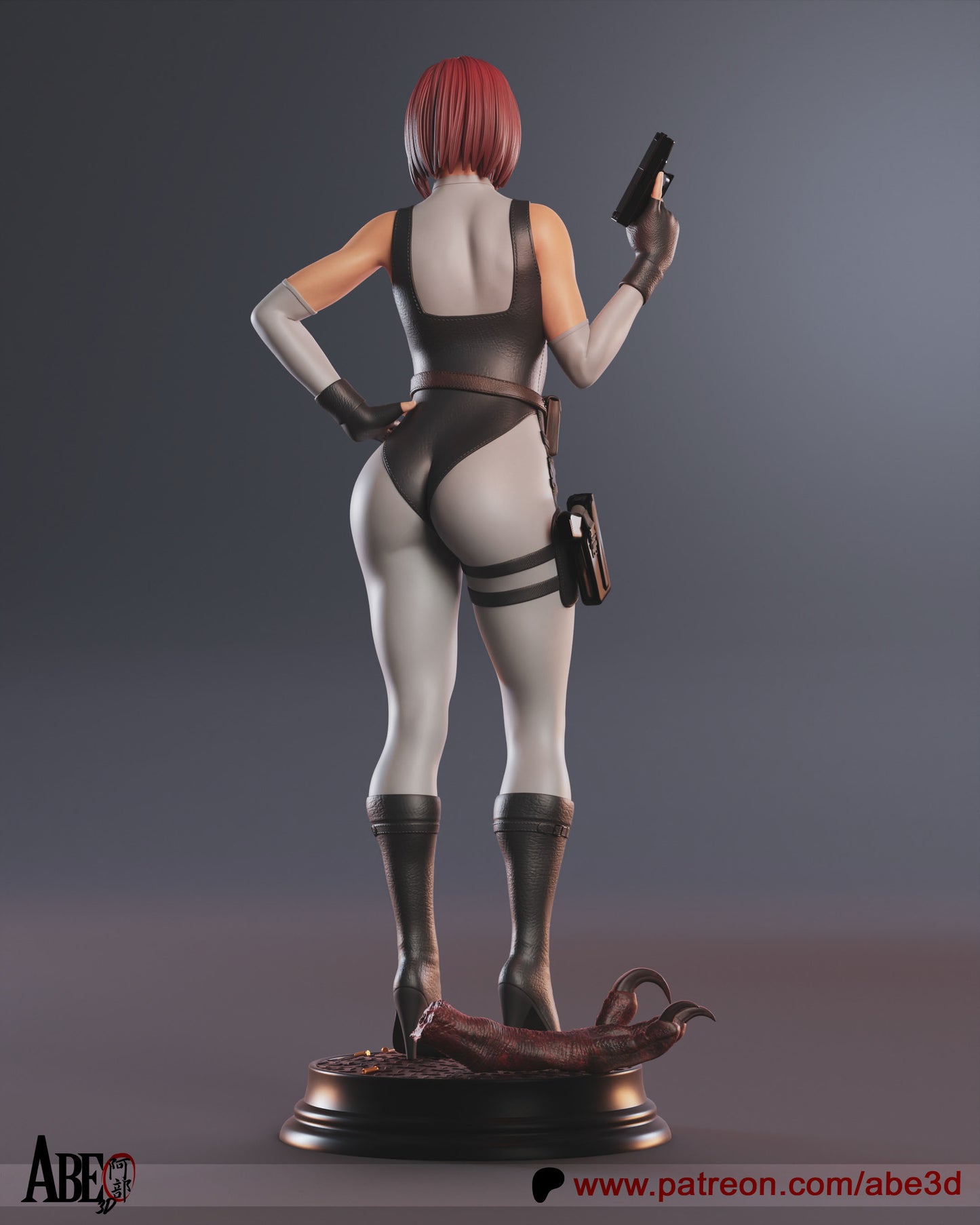 Regina (VARIANT PARTS INCLUDED) - Unassembled and Unpainted Garage Kit - Model Designed by Abe3D
