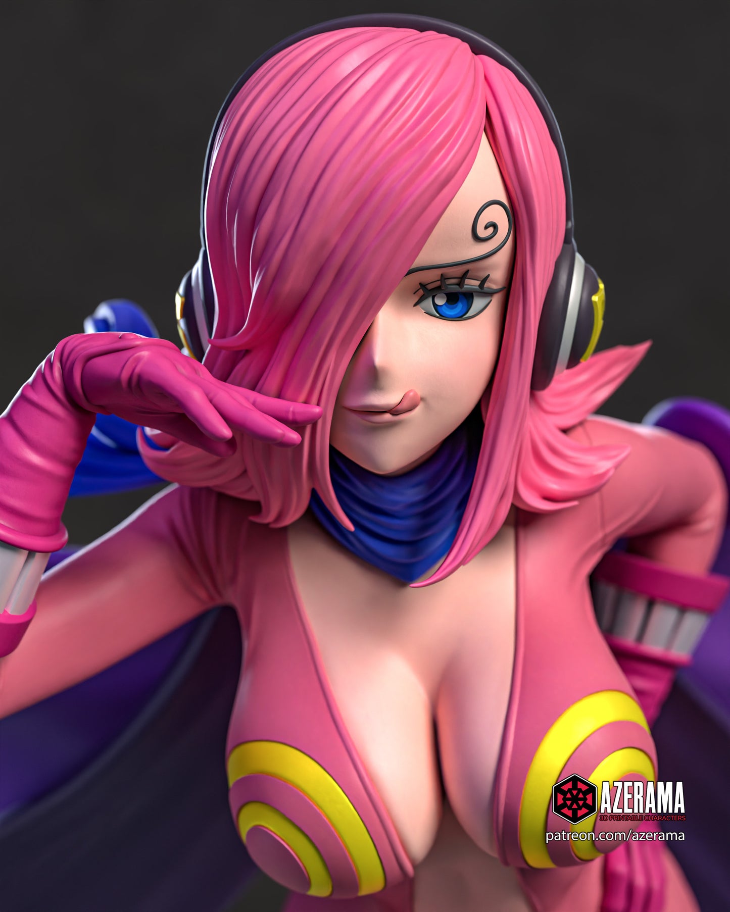 Reiju - Unassembled and Unpainted Garage Kit - Model Designed by Azerama