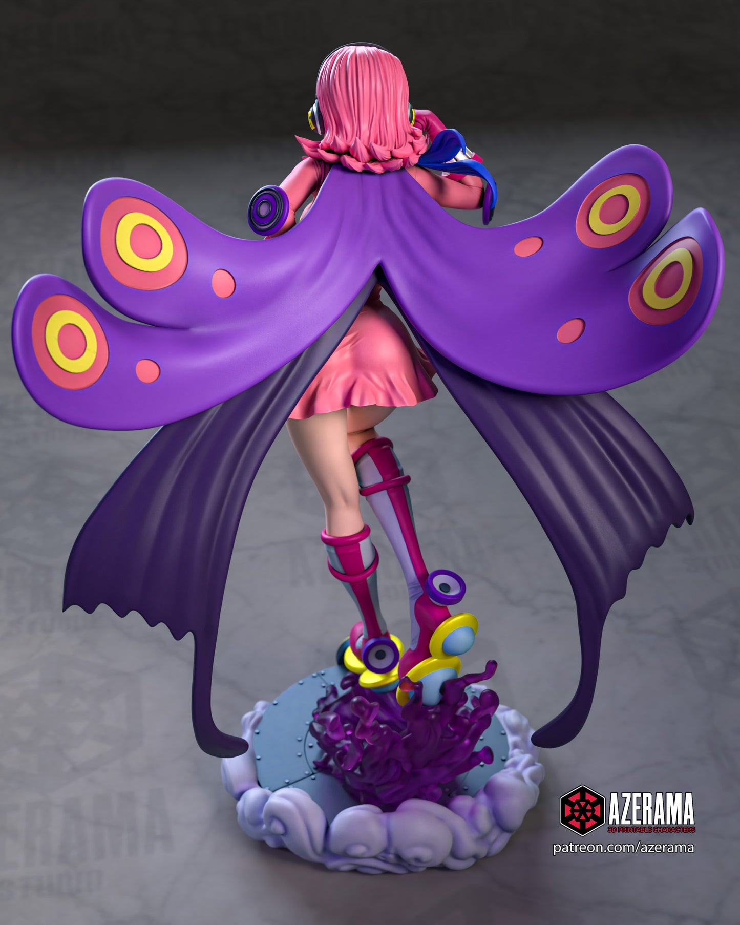 Reiju - Unassembled and Unpainted Garage Kit - Model Designed by Azerama