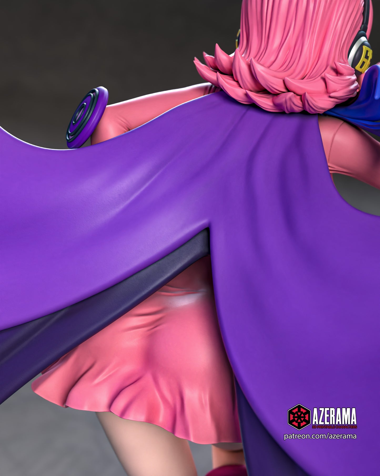 Reiju - Unassembled and Unpainted Garage Kit - Model Designed by Azerama
