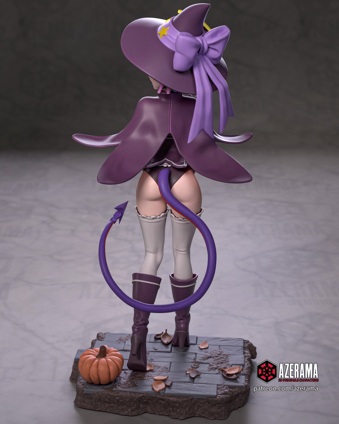 Spooky Rem - Unassembled and Unpainted Garage Kit - Model Designed by Azerama