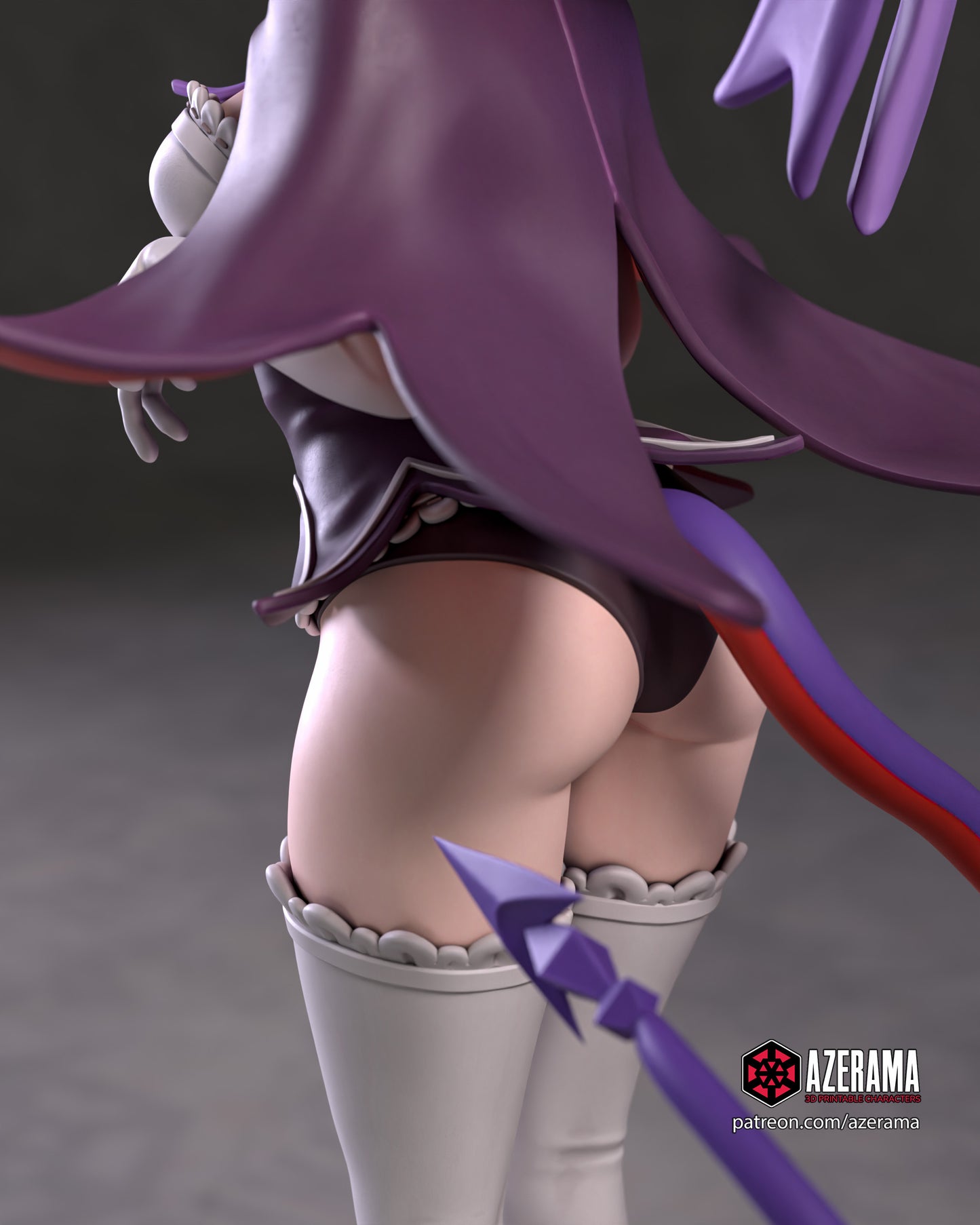 Spooky Rem - Unassembled and Unpainted Garage Kit - Model Designed by Azerama