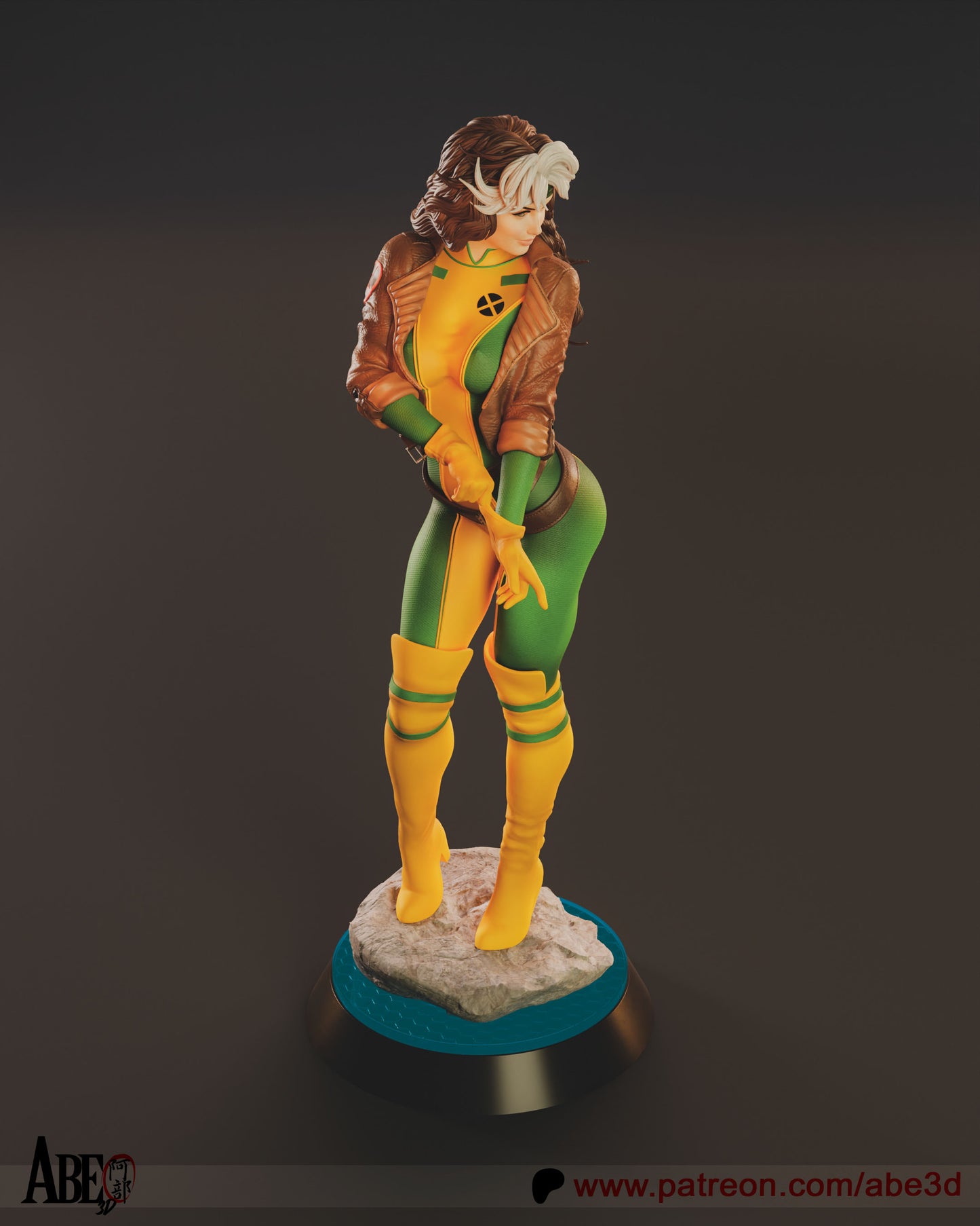 Rogue - Unassembled and Unpainted Garage Kit - Model Designed by Abe3d