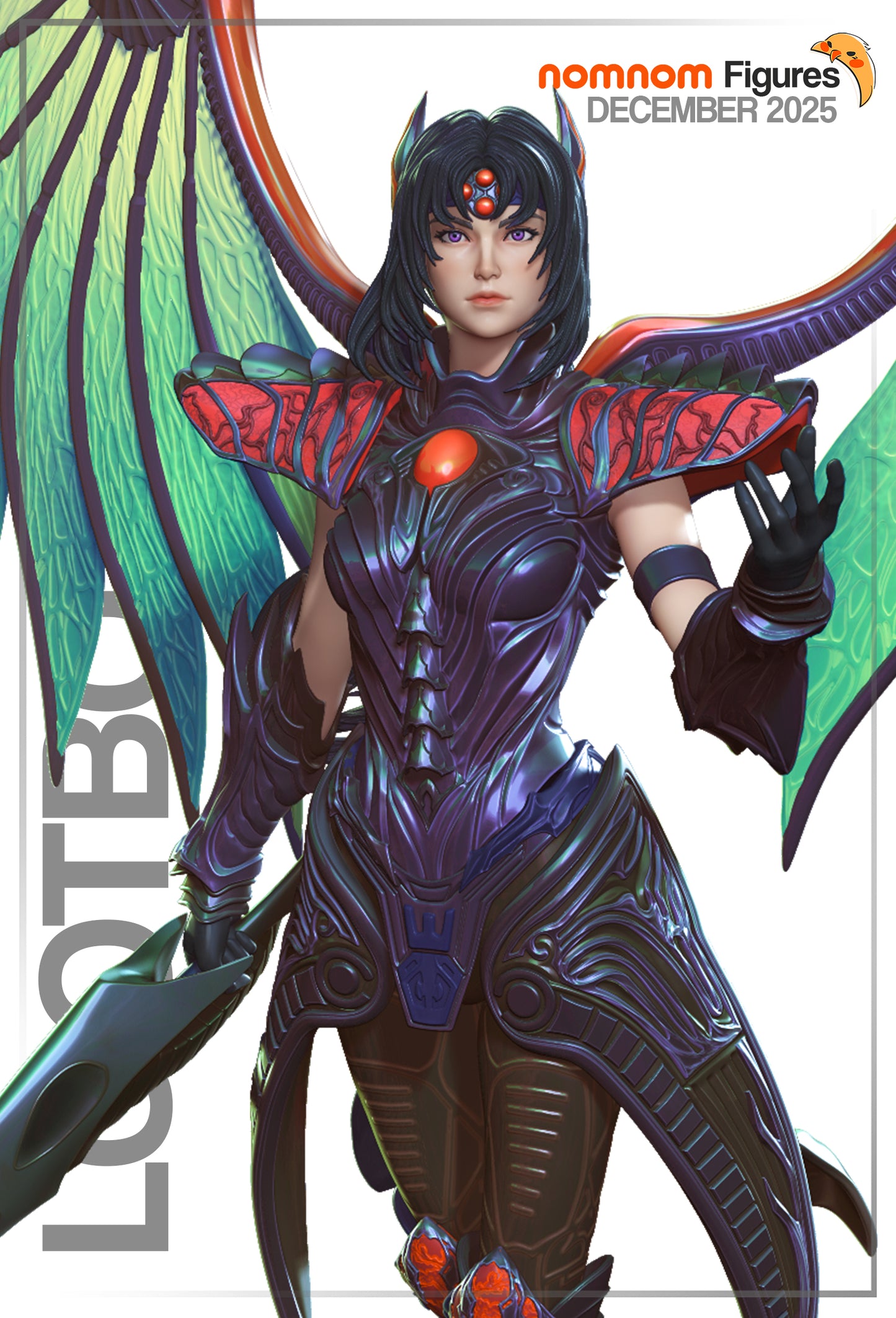 Rose (Legend of Dragoon) - Unassembled and Unpainted Garage Kit - Model Designed by Nomnom Figures